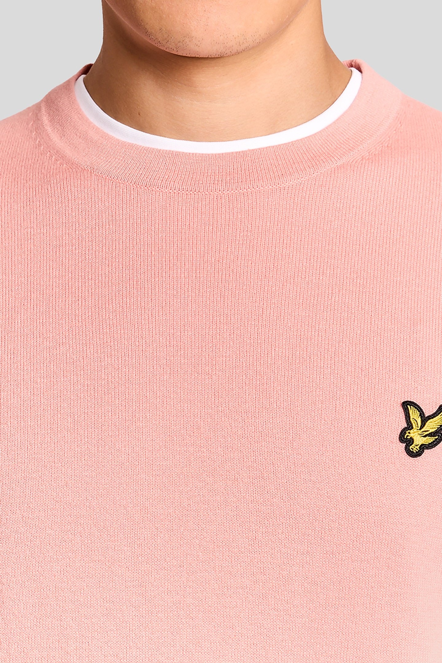 COTTON MERINO CREW NECK JUMPER BLOSSOM 4