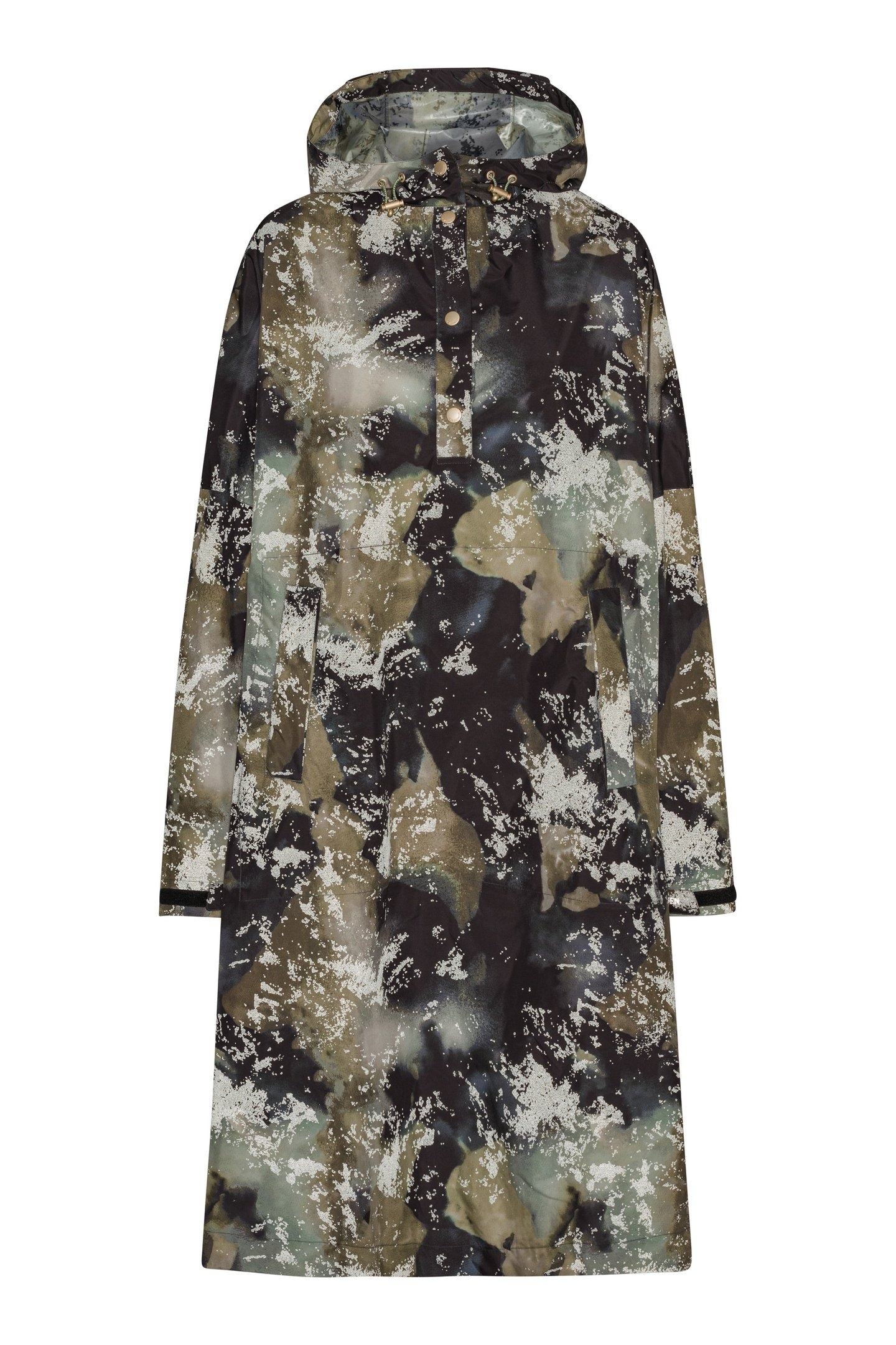 RAIN222SPRP PONCHO MOSS PRINT 4