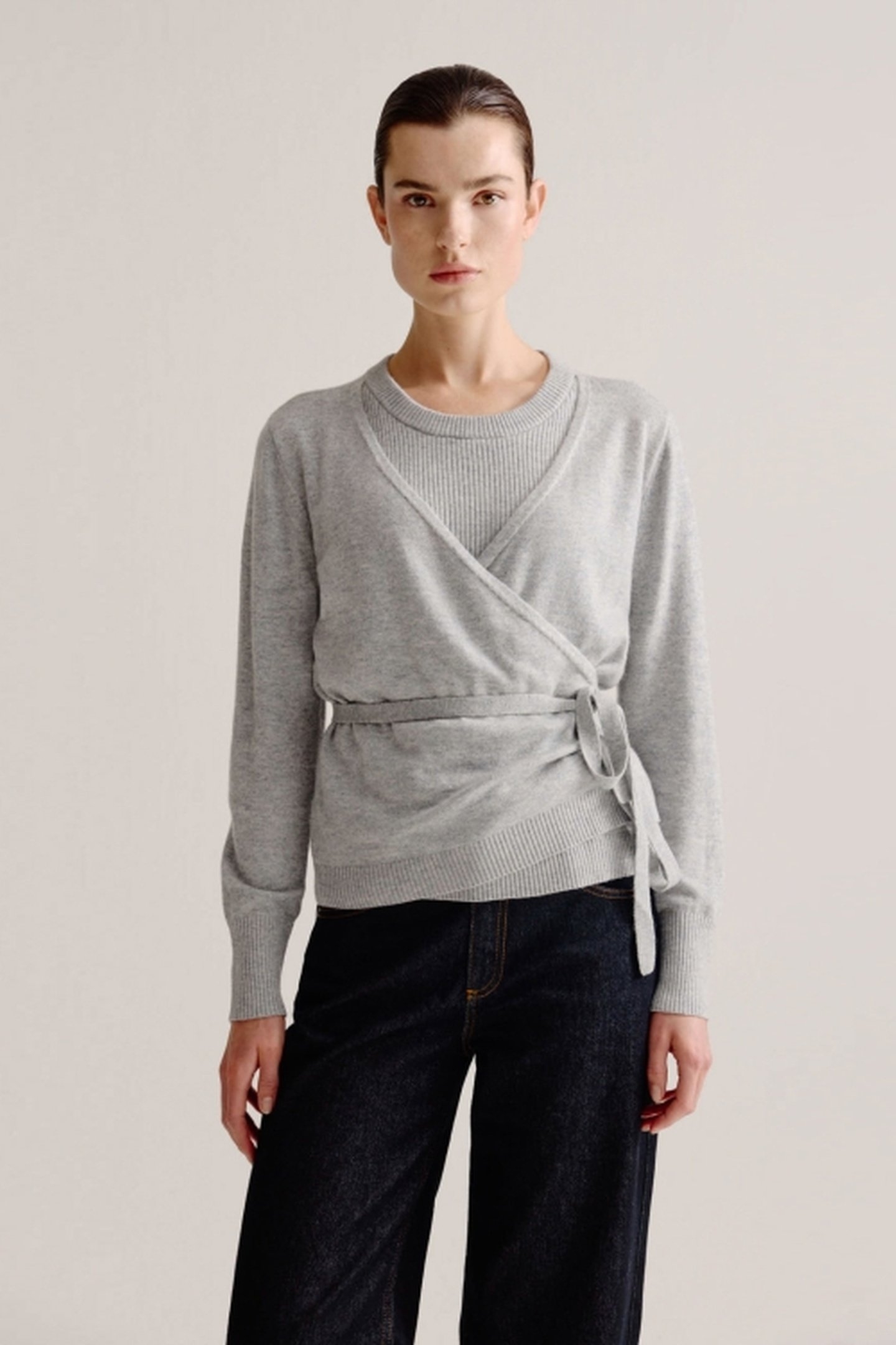 LOIS CARDIGAN GREY 2