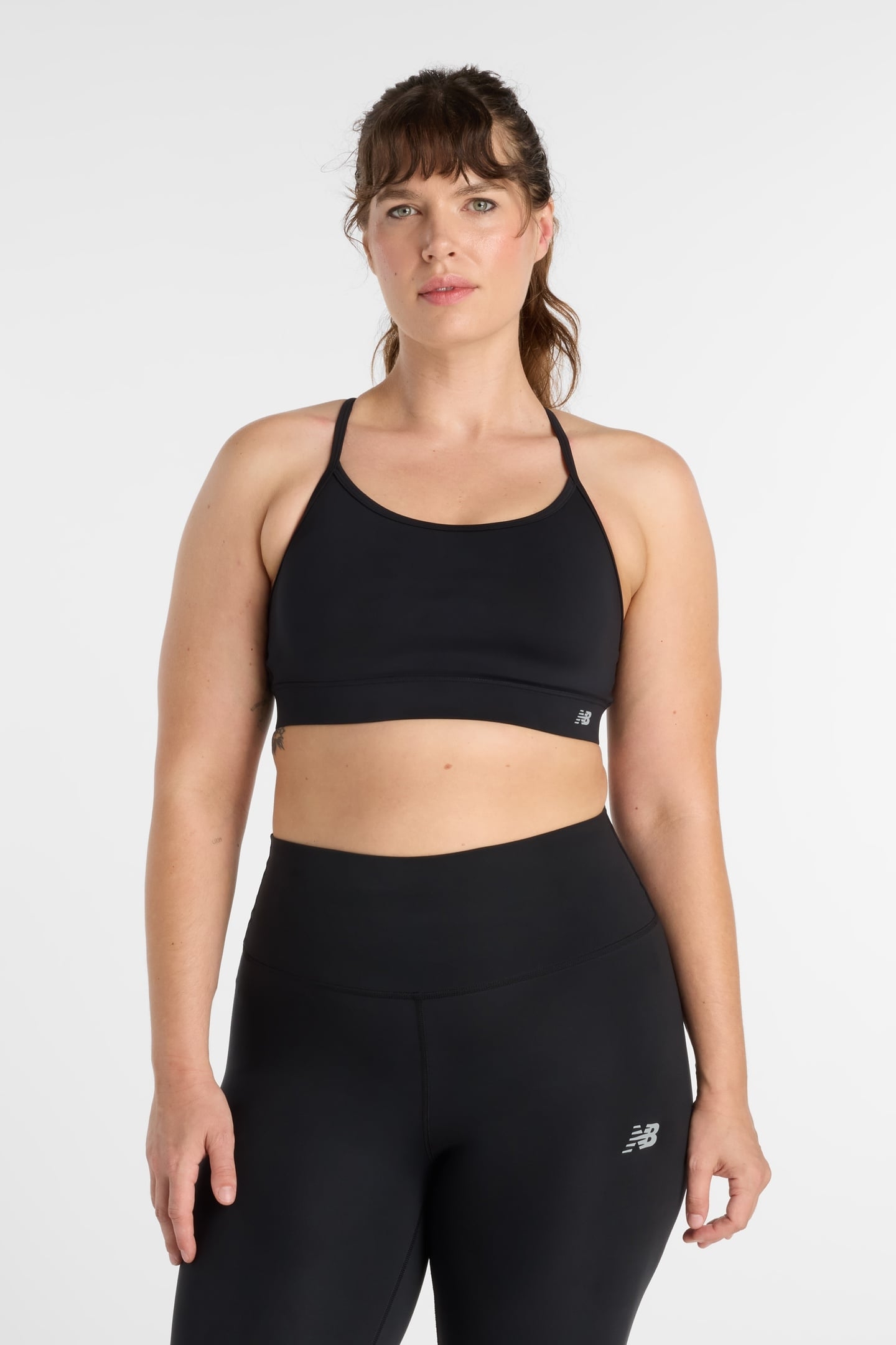 ESSENTIAL YOGA BRA BLACK (BK) 2