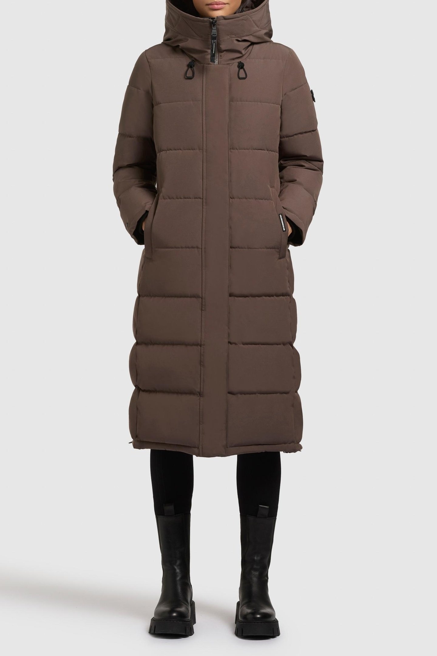 DEVION COAT STONE TAUPE 2