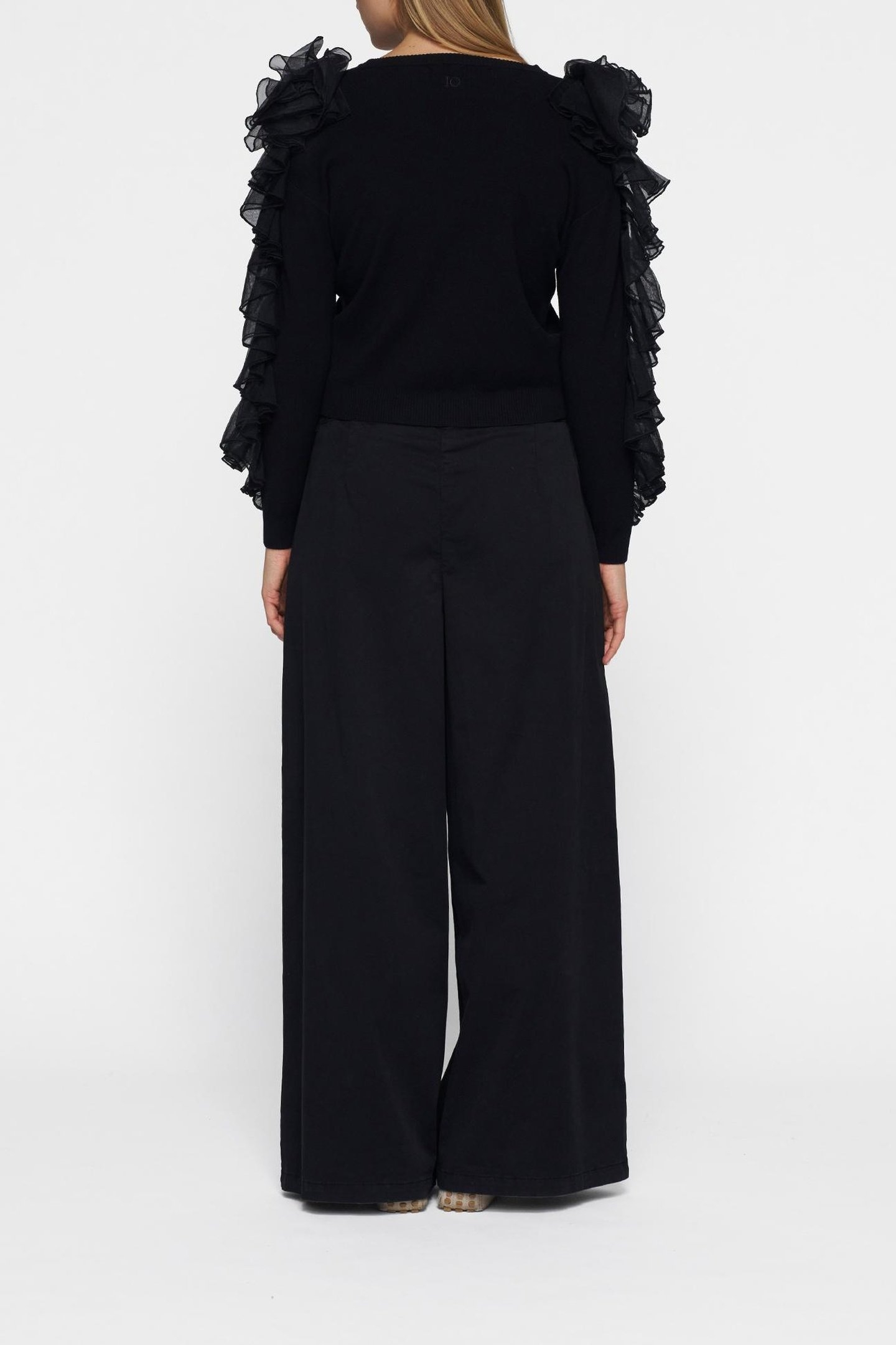 WIDE LEG PANTS TWILL 1012 3