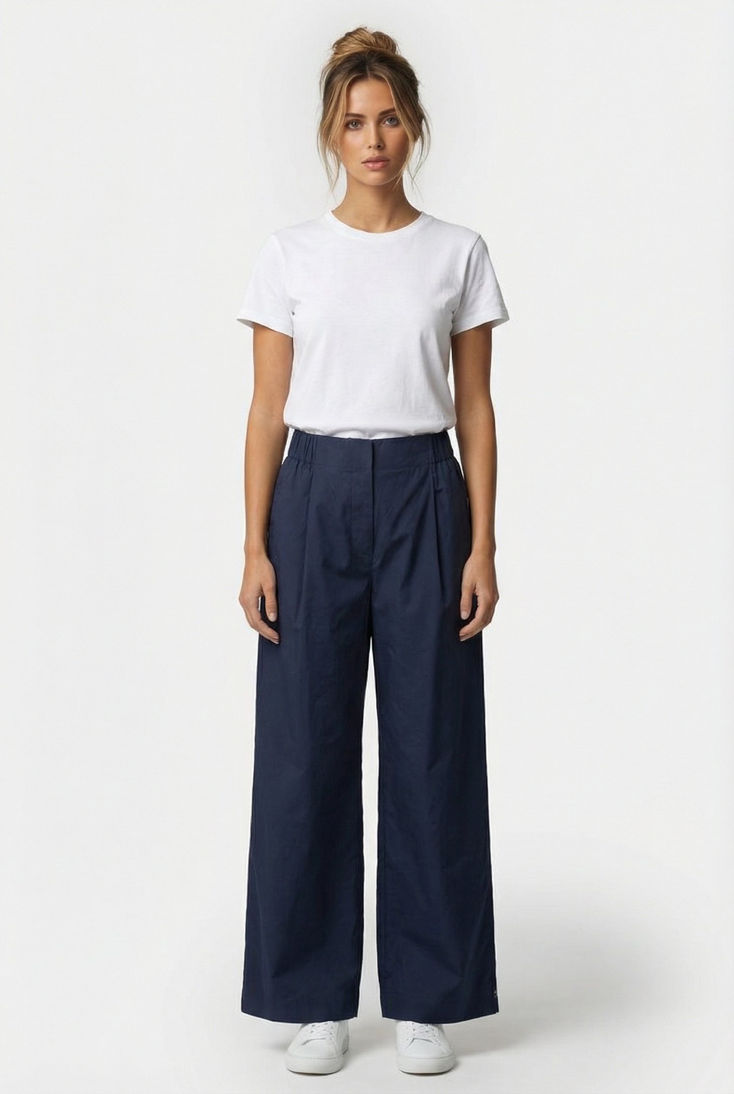 MOONFLOWER PANTS NAVY 1