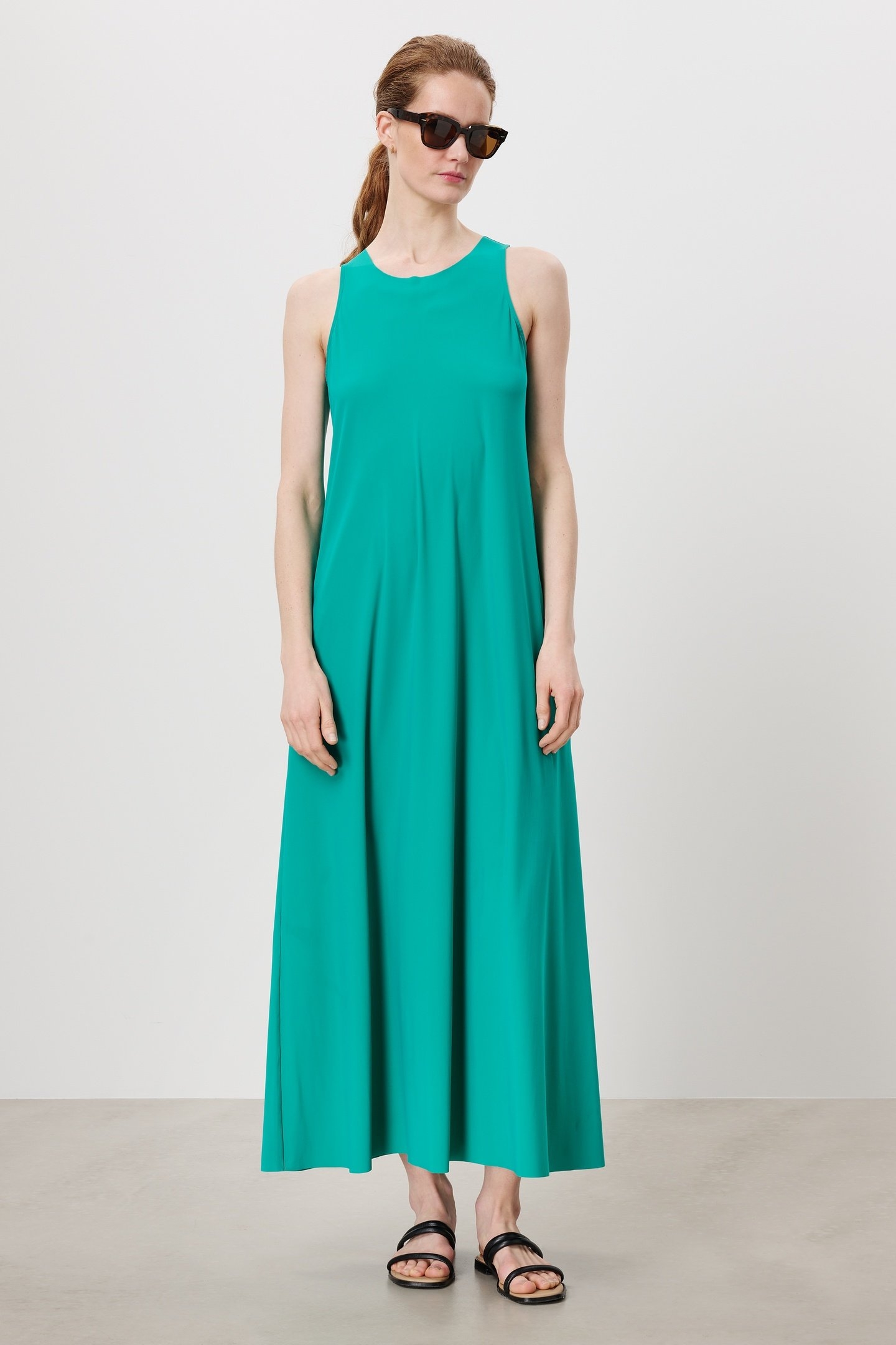 CELAYA DRESS CARIBBEAN GREEN 1