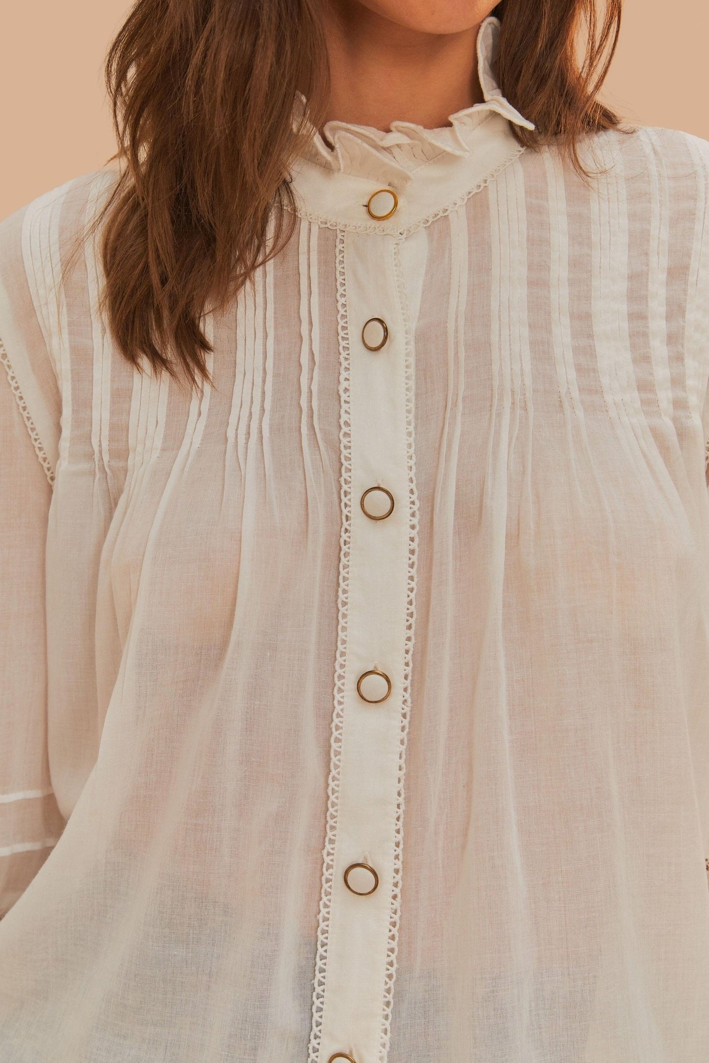 OFF-WHITE LONG SLEEVE BLOUSE 3