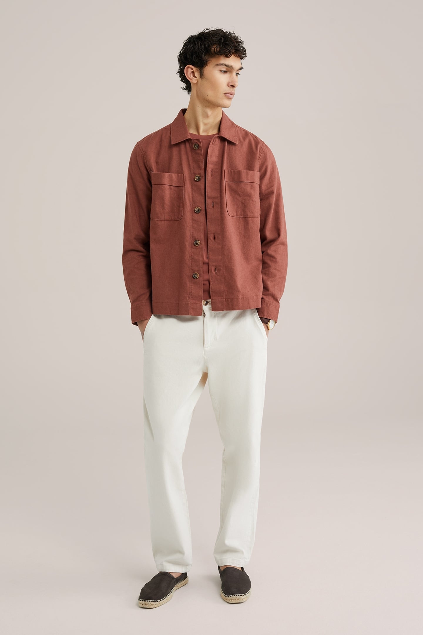 OVERSHIRT RUST BROWN 7