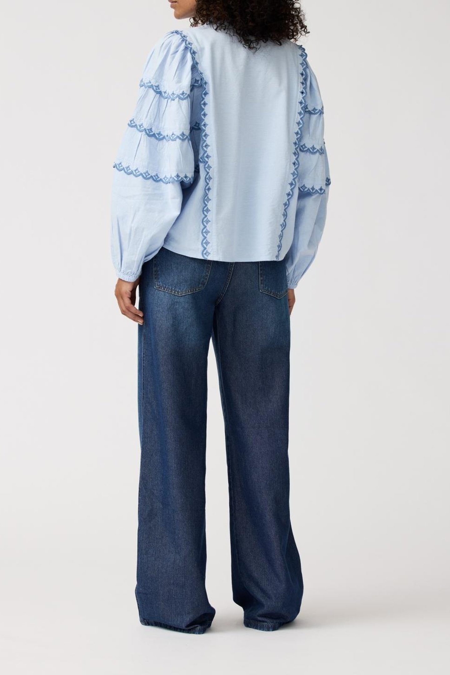 MILLY BLOUSE SKY BLUE 3