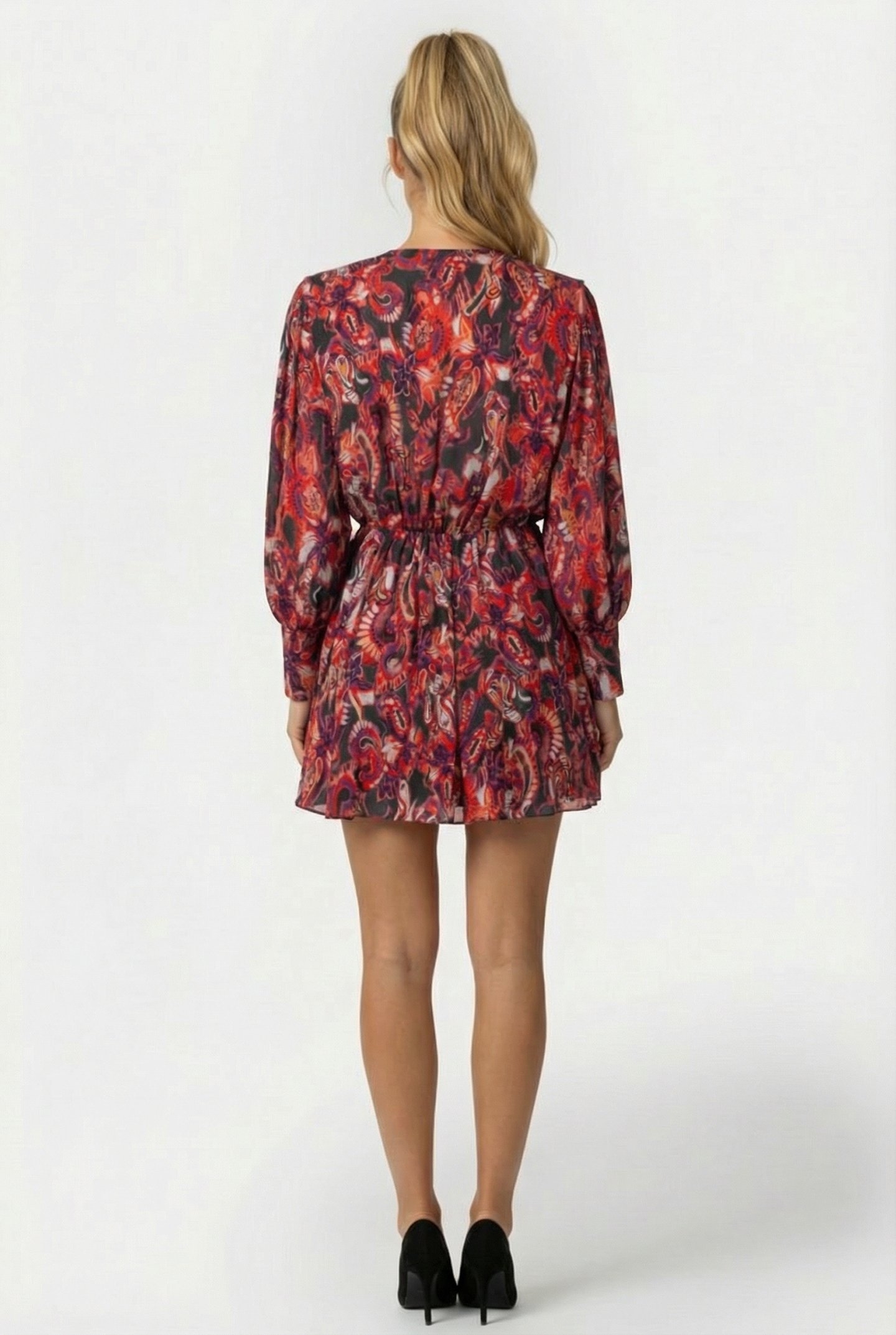 DAMIE DRESS RED MULTICO 2