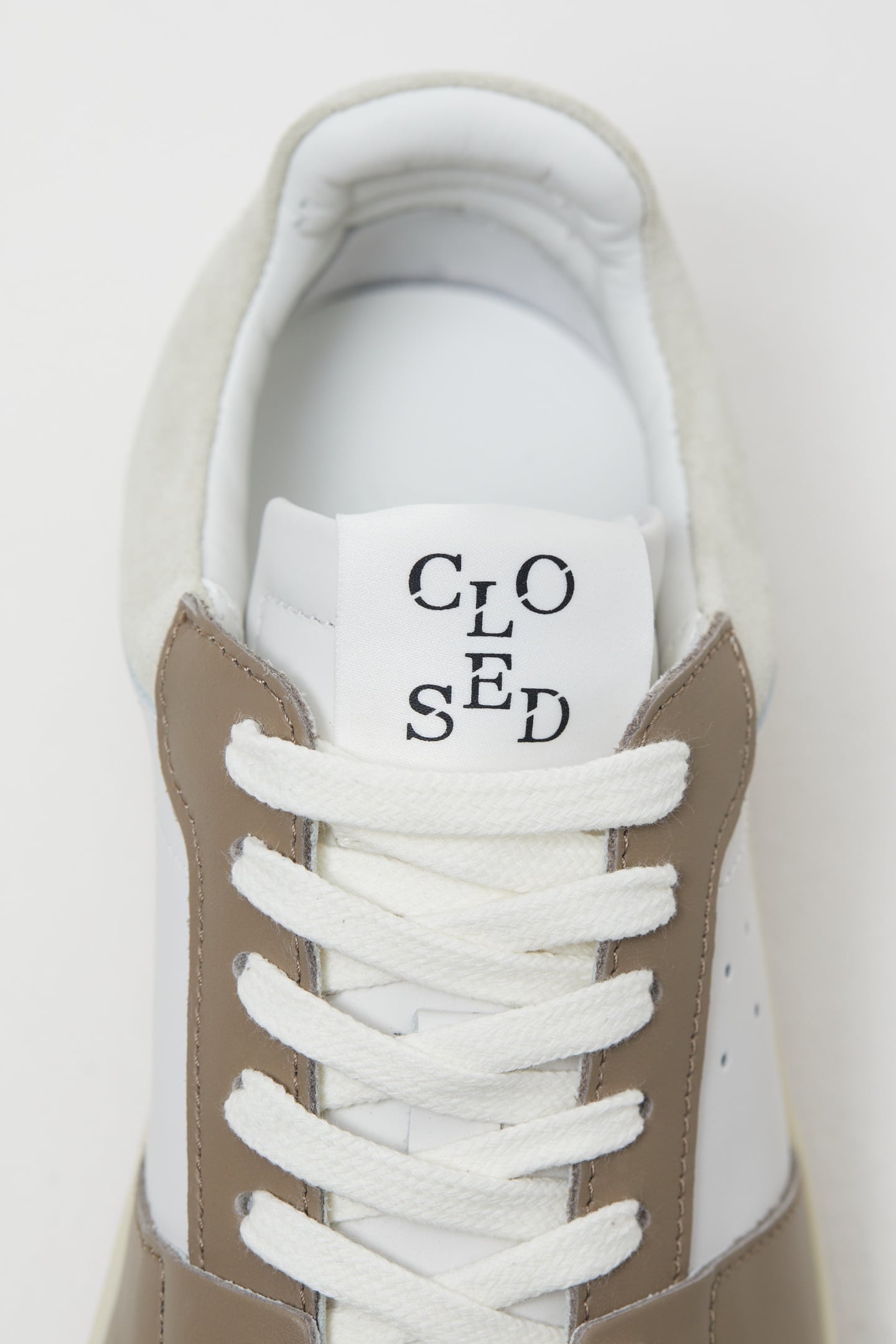 SNEAKER LOW TOP SHOES TAUPE BEIGE 4