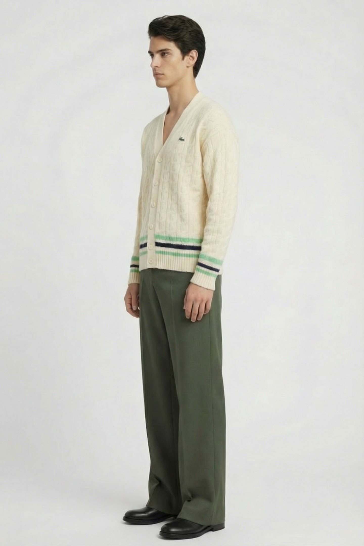 RELAXED FIT CARDIGAN LAPLAND/LIAMONE-NAVY BLUE 3