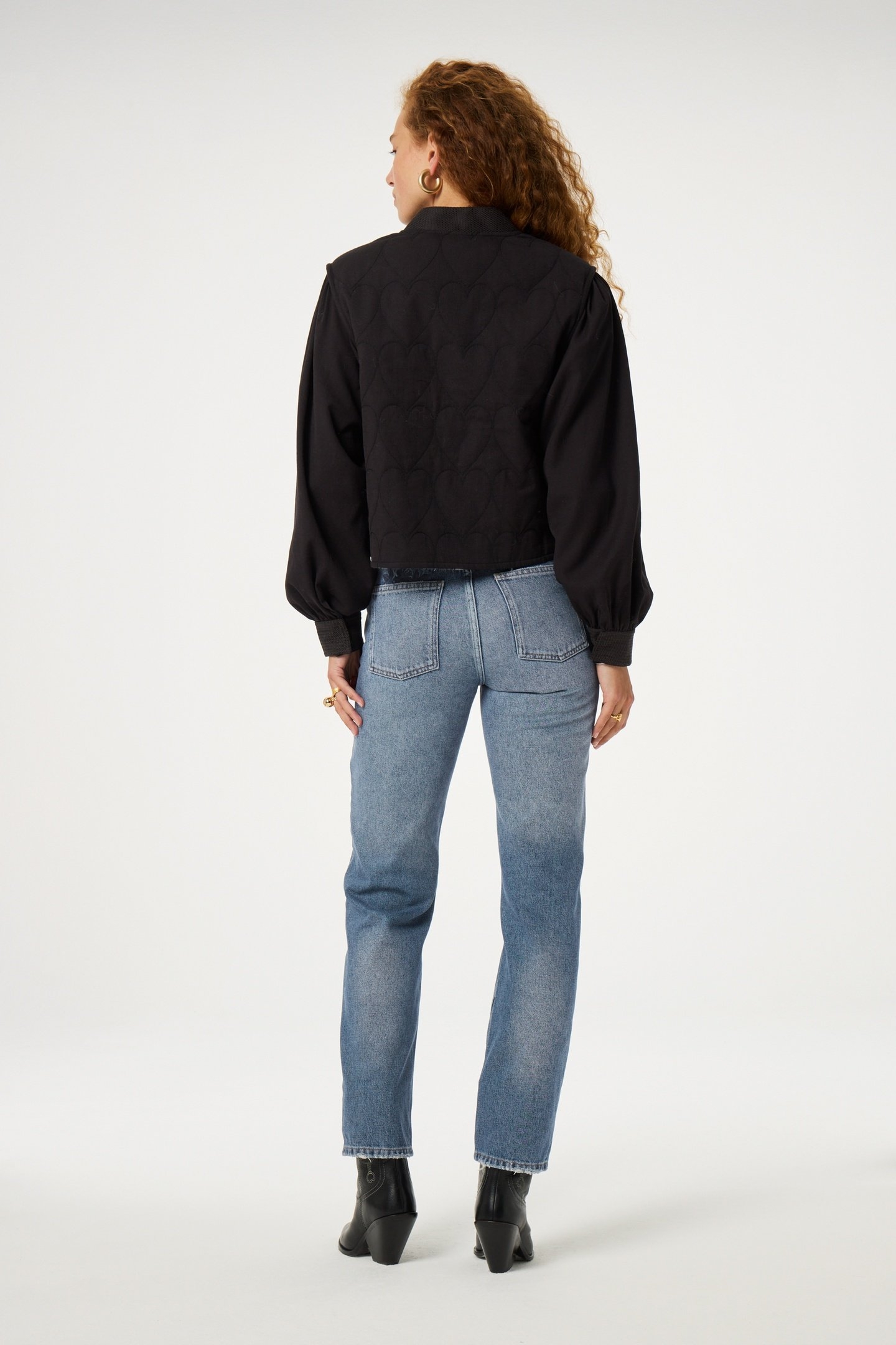 MARIE STRAIGHT LOW-RISE JEANS AUTHENTIC WASH 3