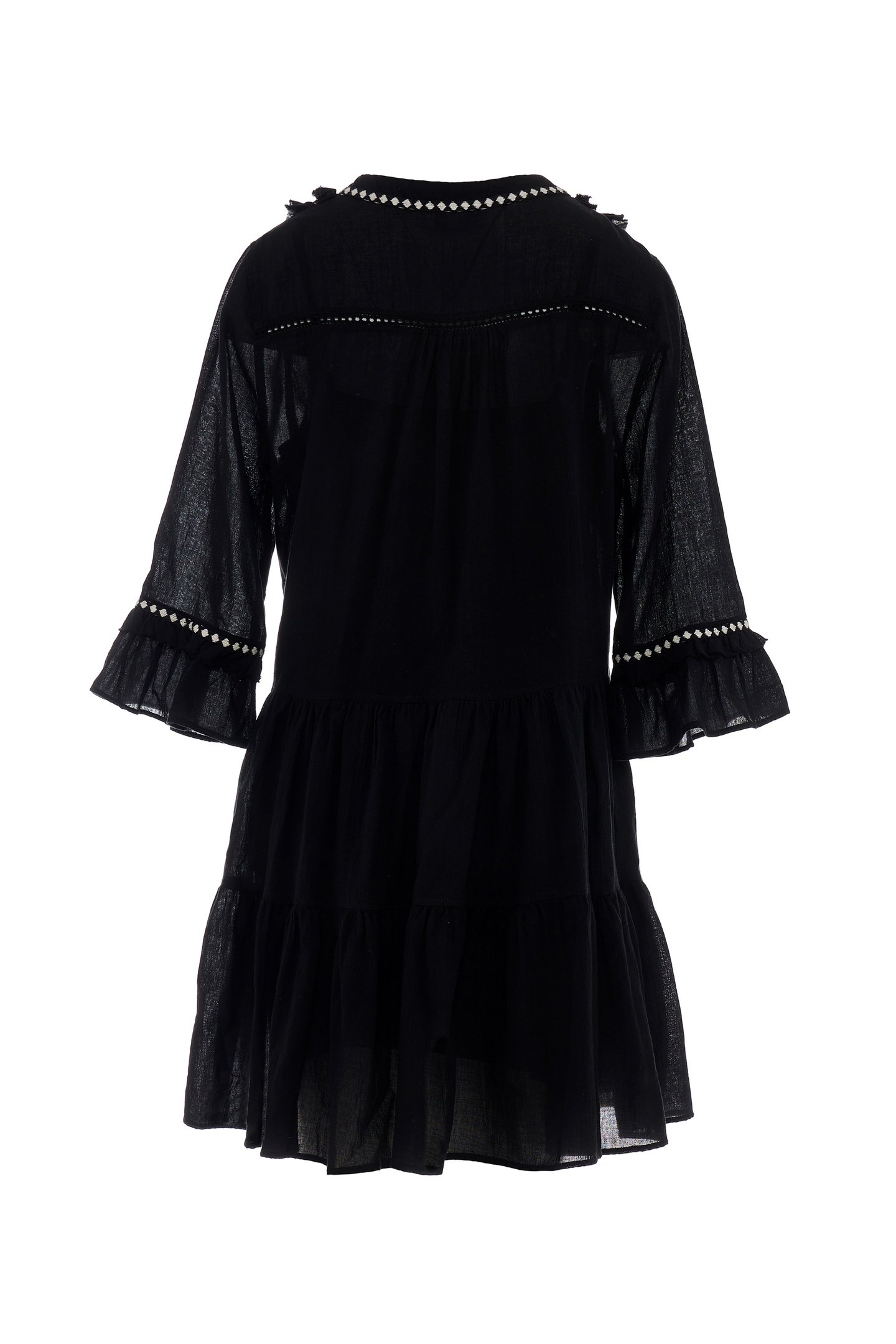 EFISTO SHORT DRESS GAZE BLACK 3