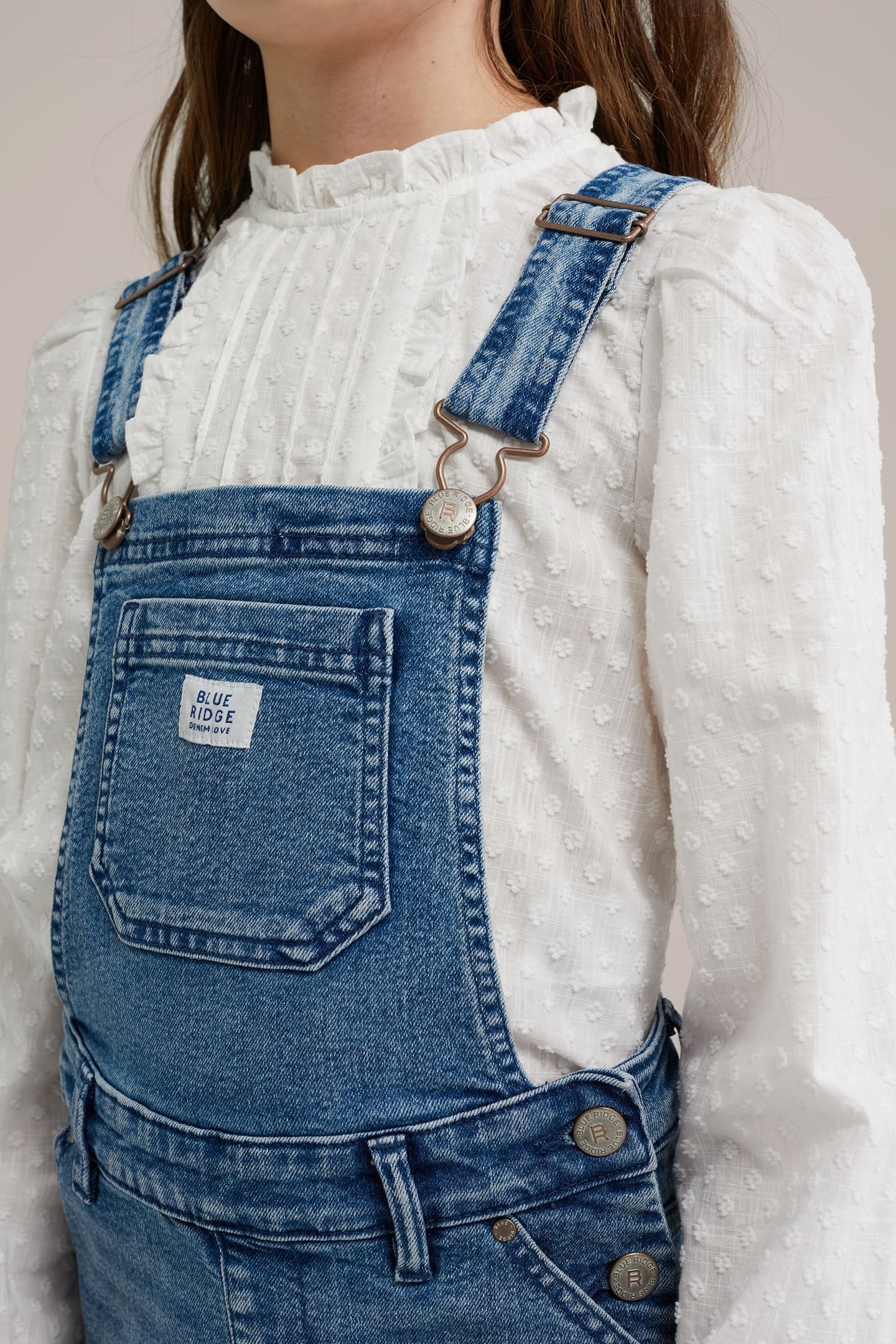 SKIRT MEDIUM LENGTH BLUE 7