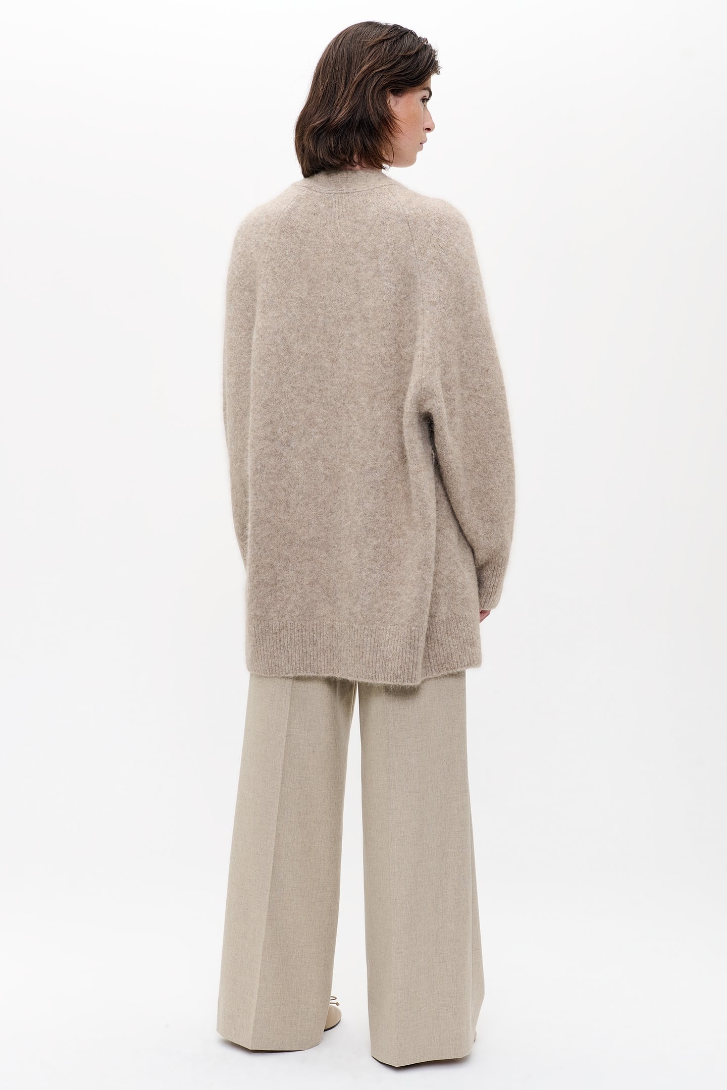 SOFT ALPACA OVERSIZED CARDIGAN EVEREST 6