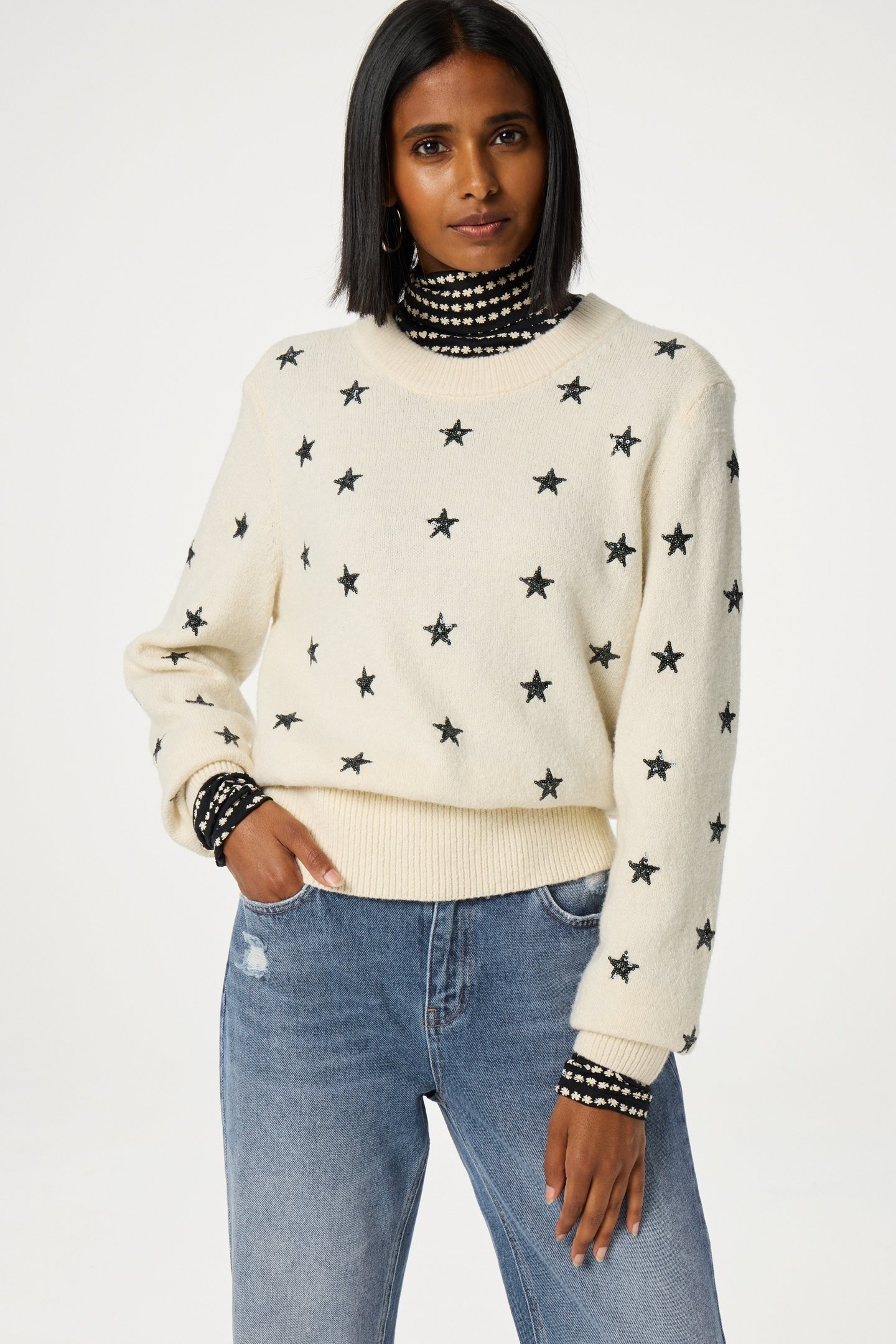 ROCKET PULLOVER COSY WHITE 1