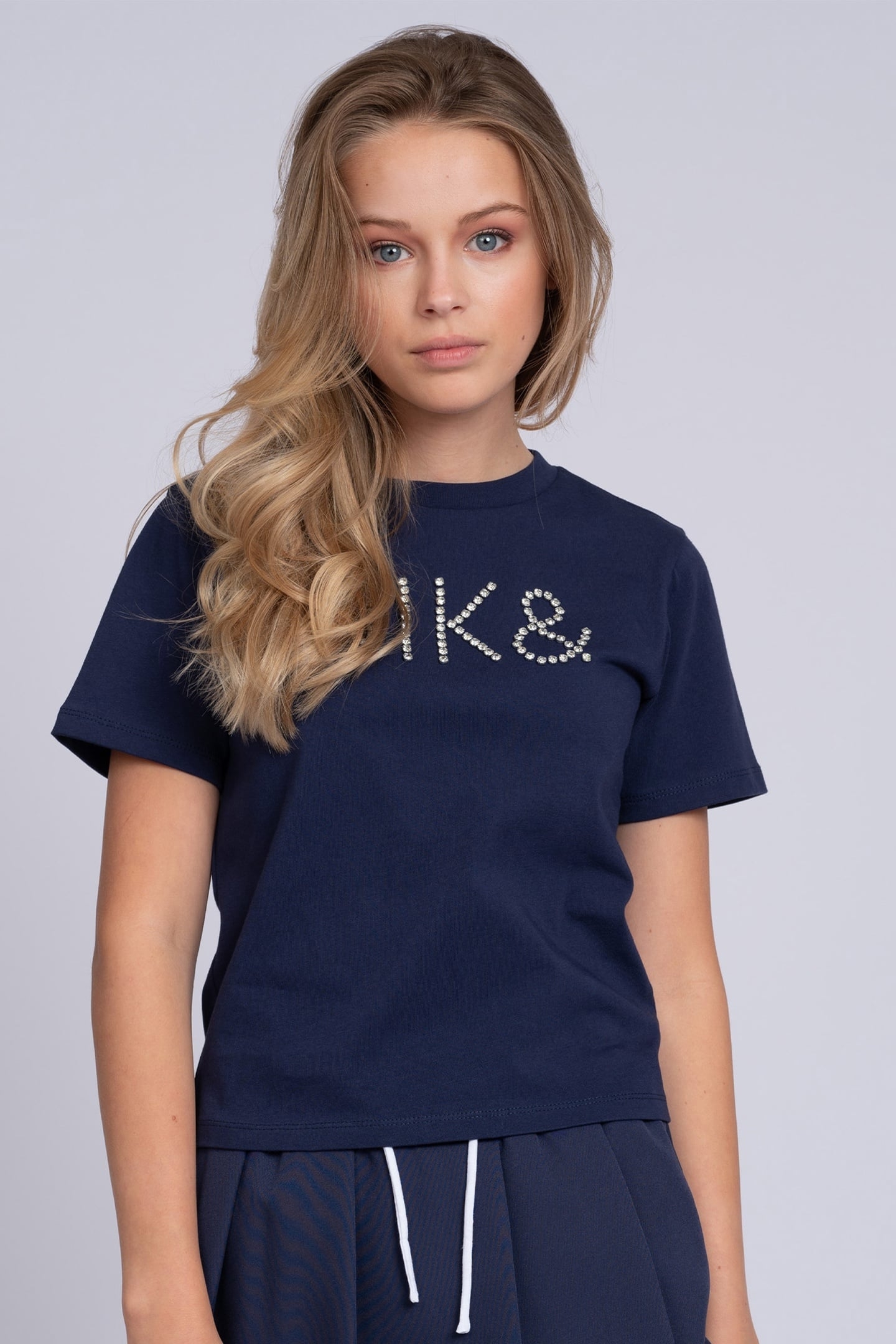 BELLA T-SHIRT INDIGO BLUE 1