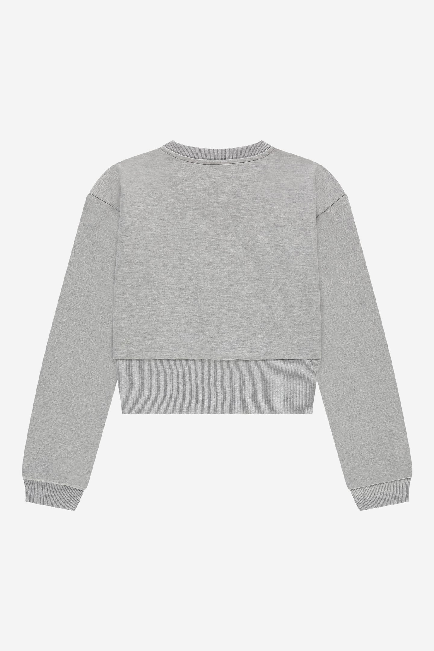 YVI SWEATSHIRT LIGHT GREY MELANGE 3