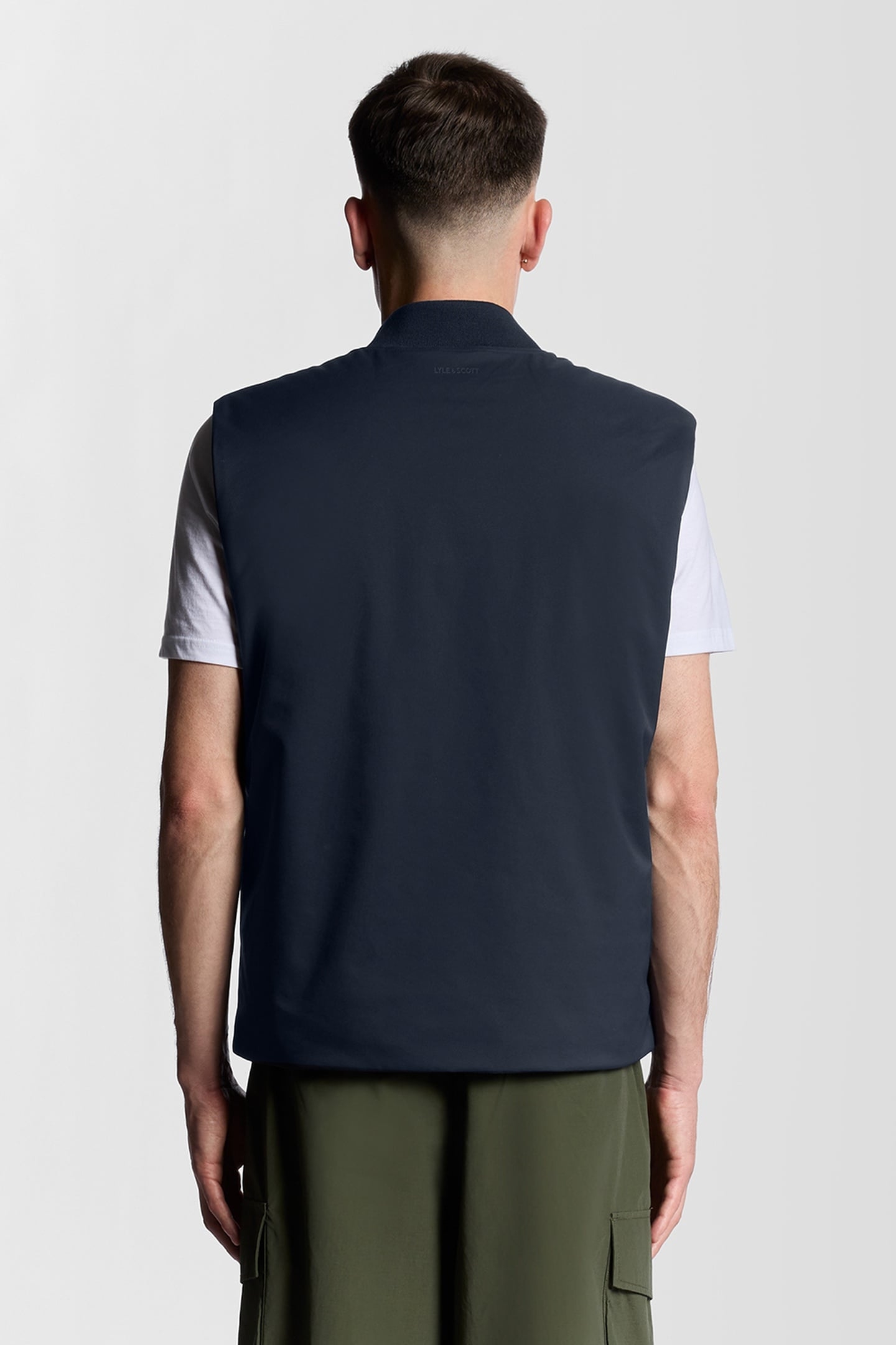 QUILTED SHELL GILET DARK NAVY 3