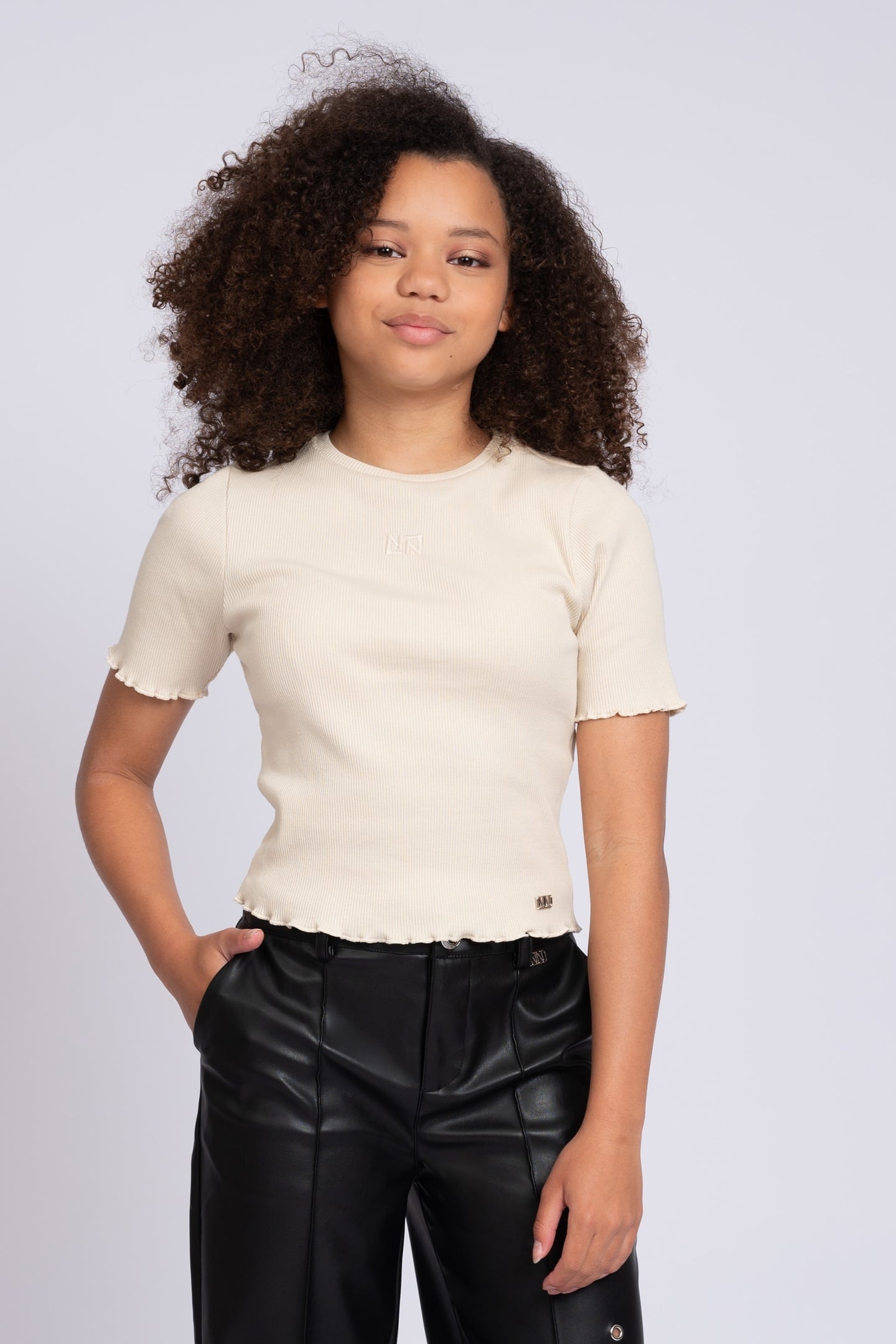 SYLVIA RIB TOP WOOD ASH 1