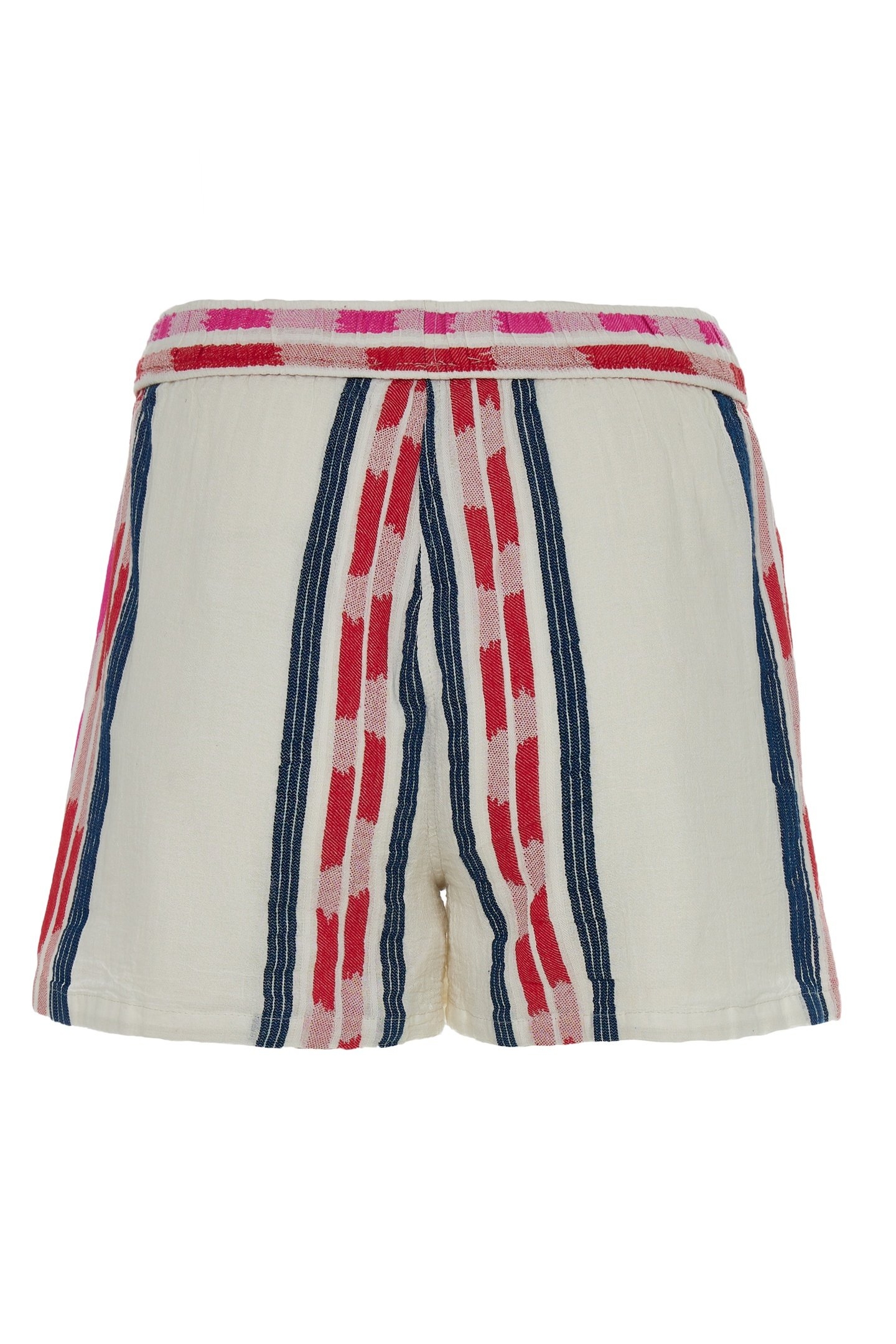 OUTOPIA SHORTS JACQUARD NAVY RED 2