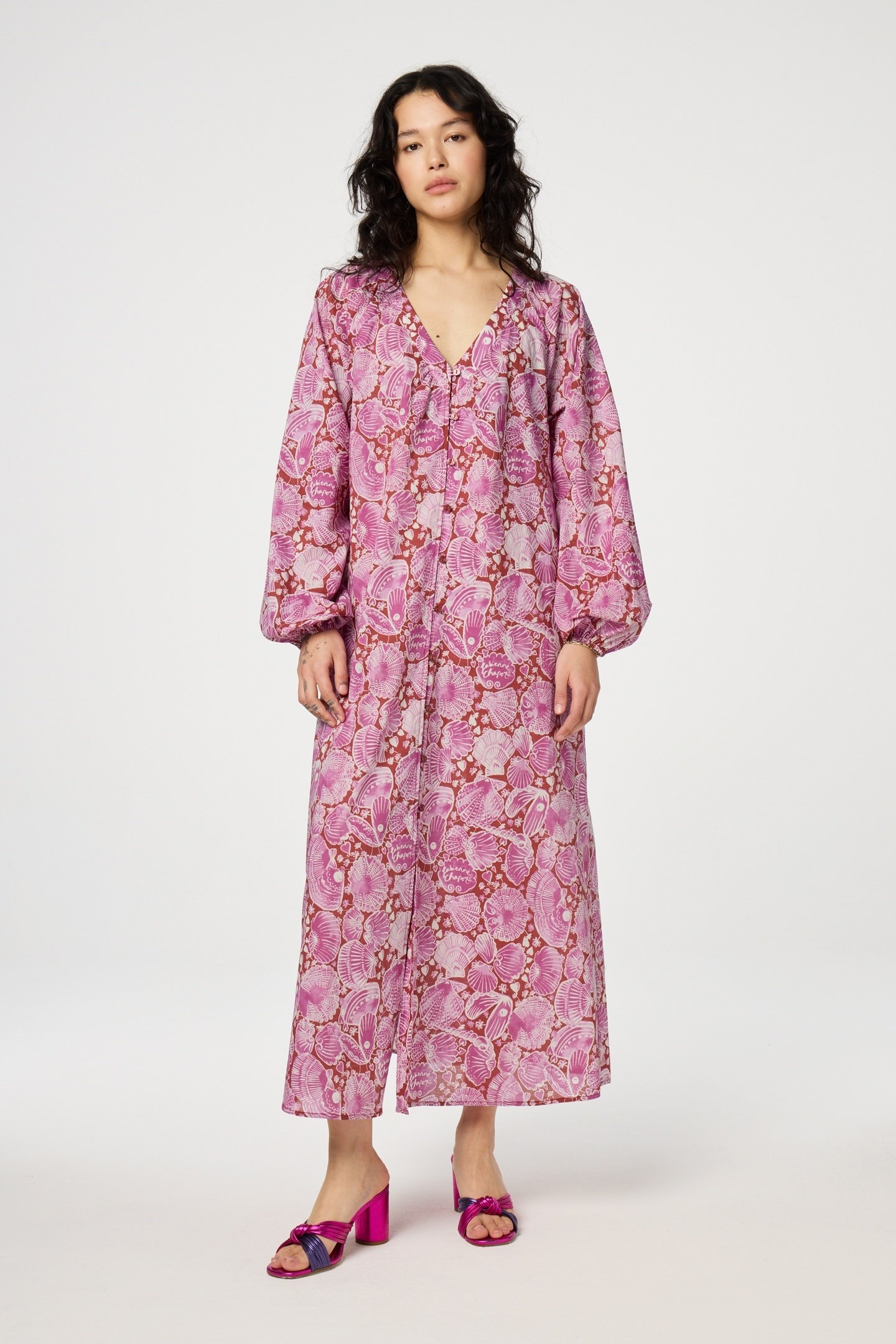 ANNALIE DRESS TILE RED/PLUM PARTY 1