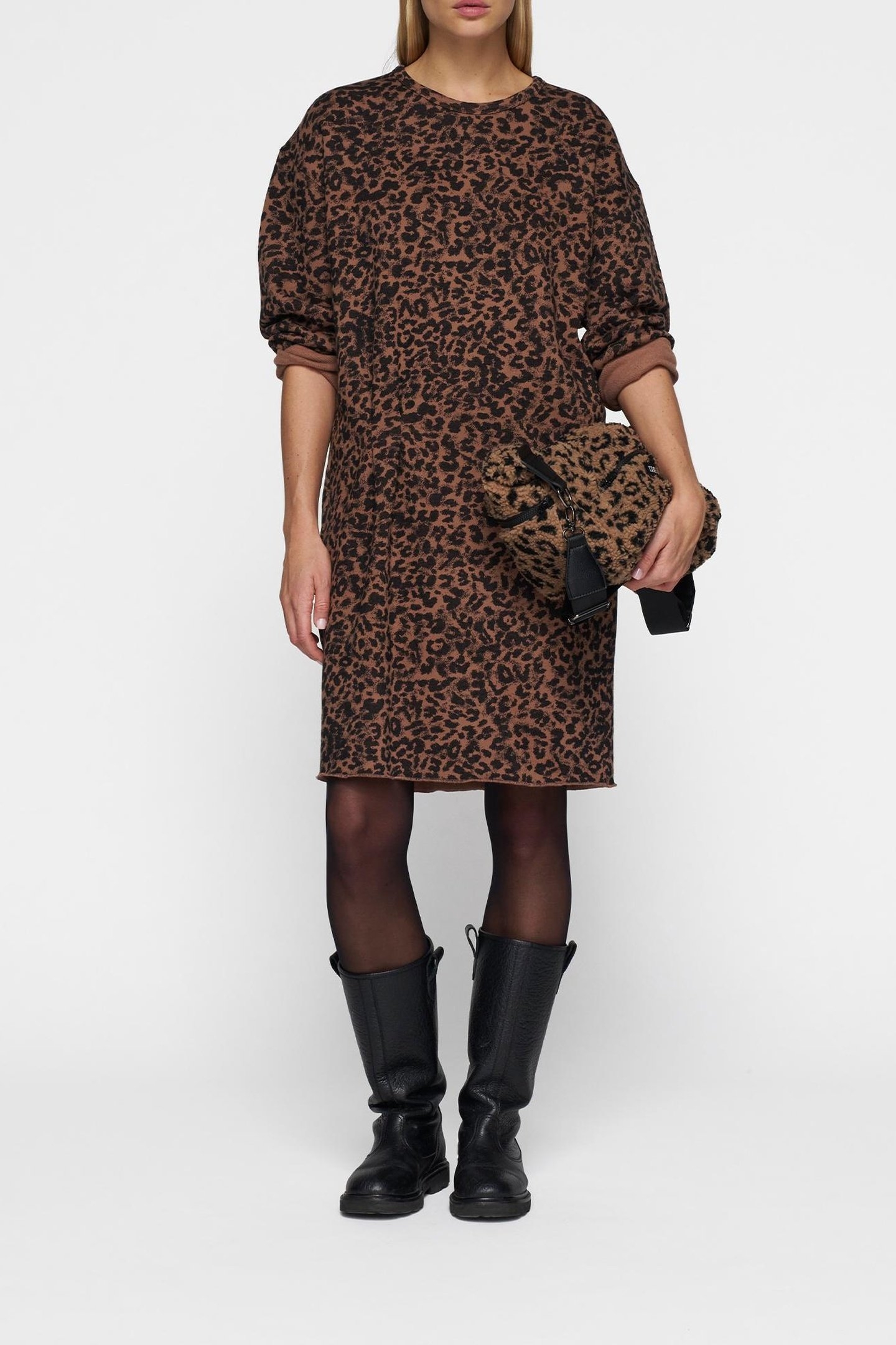 STATEMENT DRESS LEOPARD 1297 1