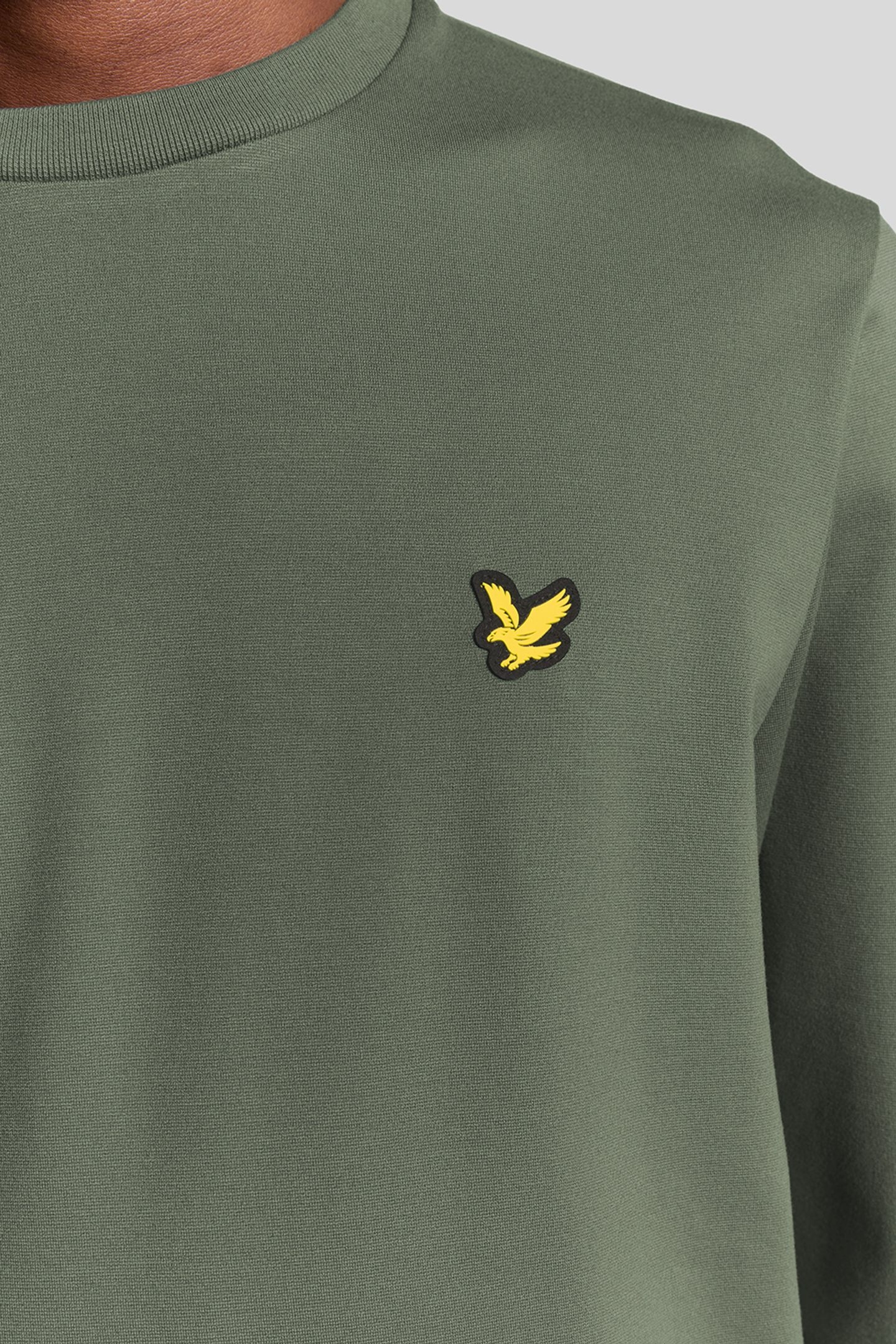 CREW NECK FLY FLEECE CACTUS GREEN 5