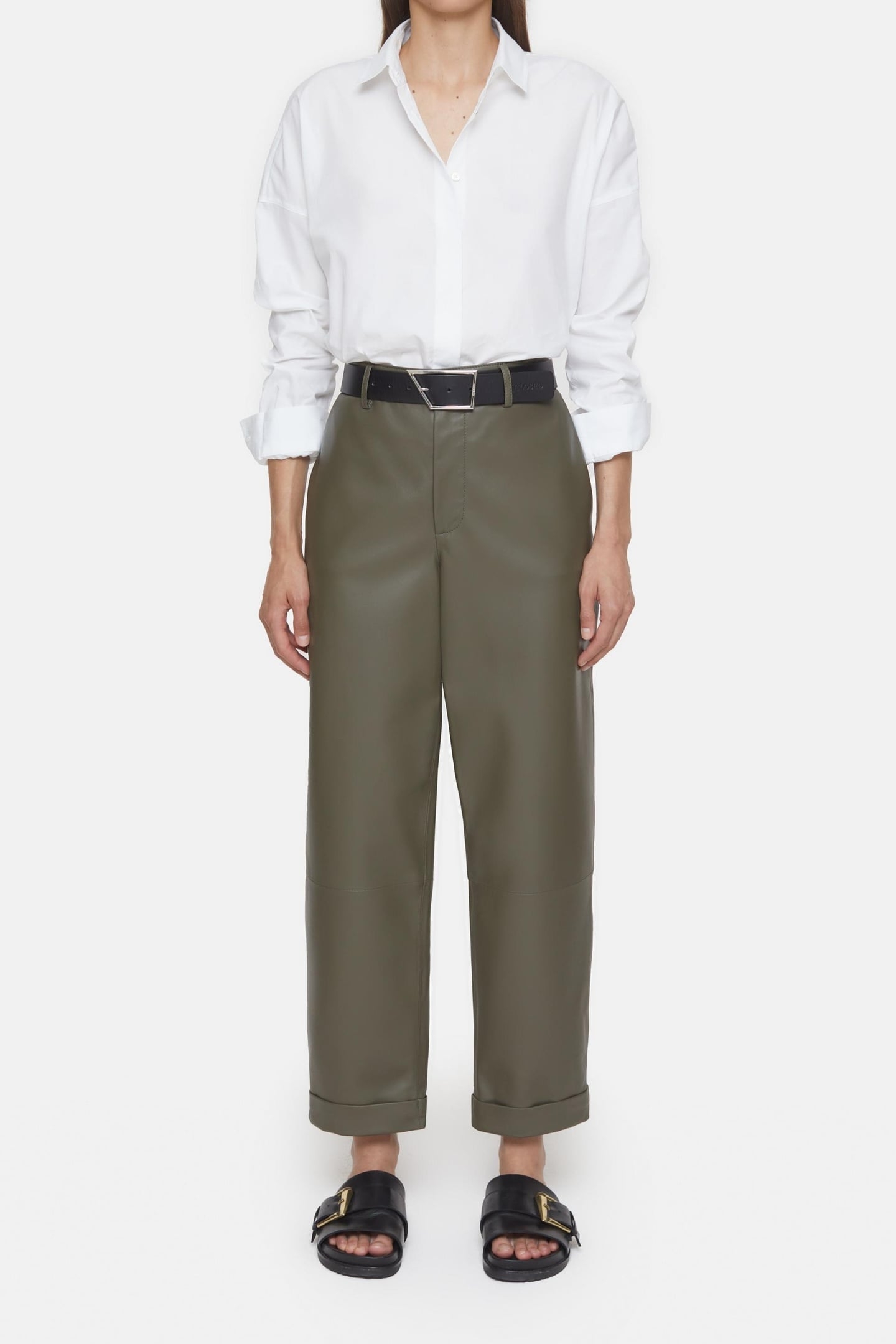 DROPPED SHOULDER BLOUSE WHITE 2