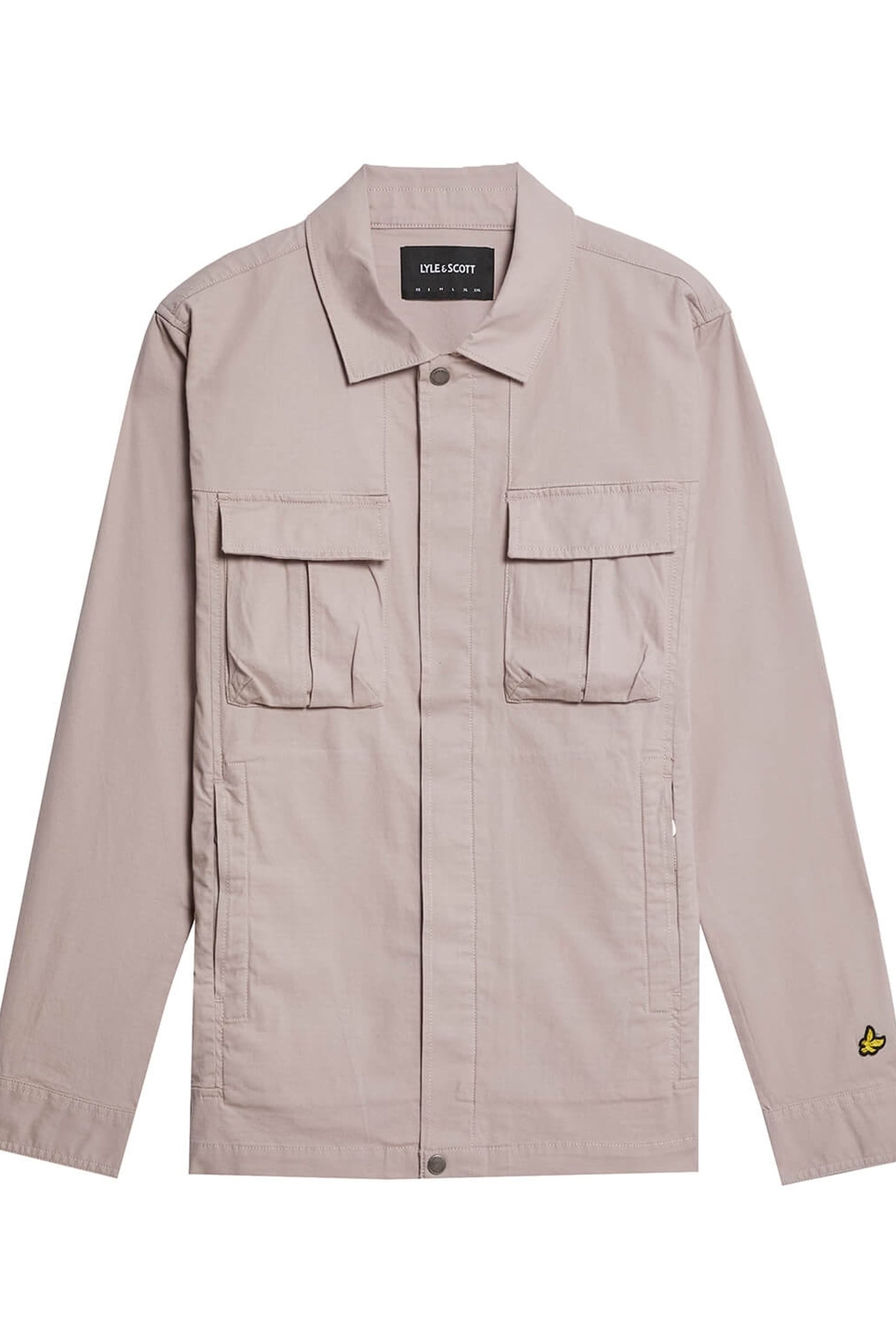 RIPSTOP OVERSHIRT PALE GREY 2