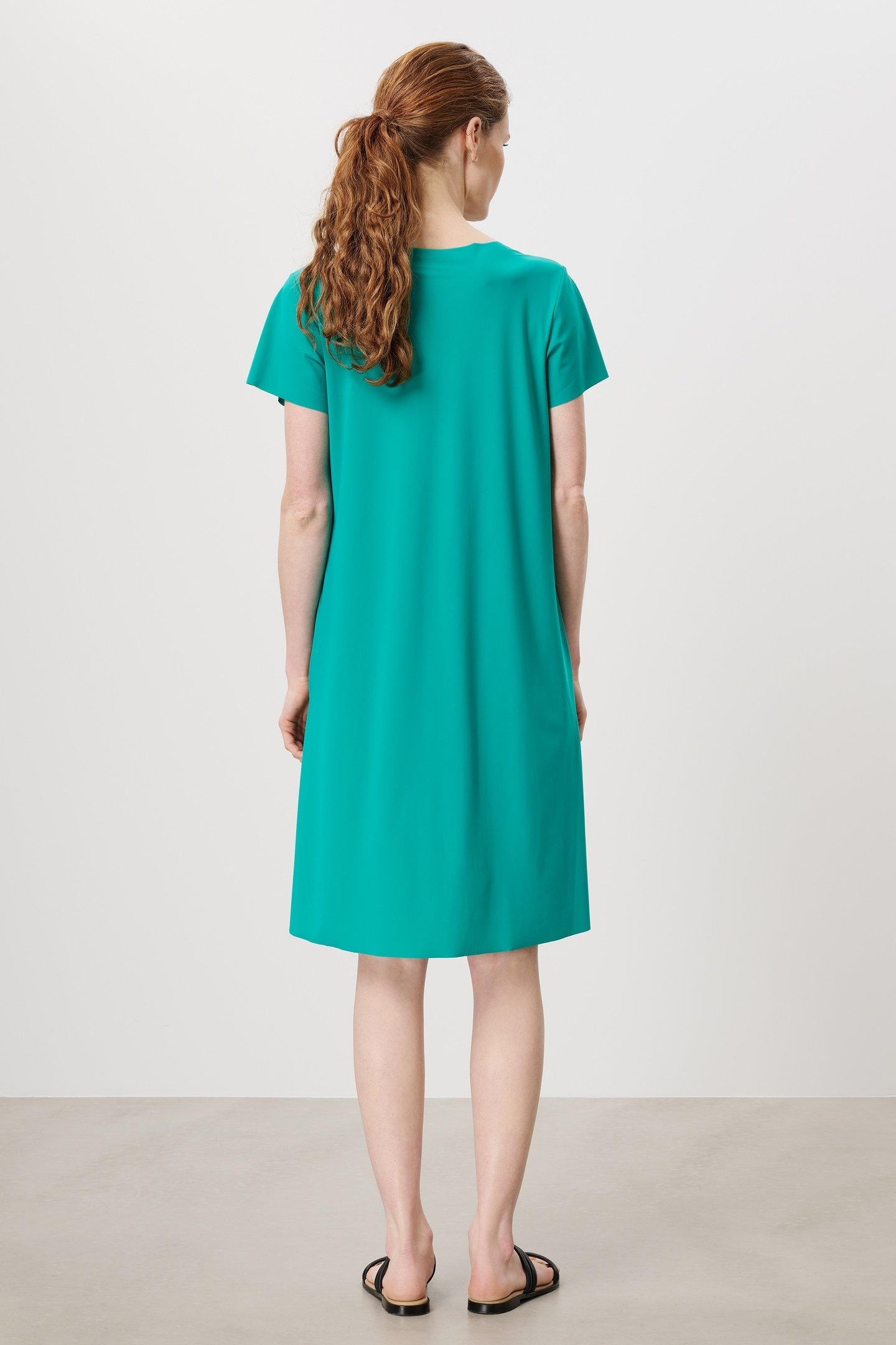 CARRY TENNIS DRESS CARIBBEAN GREEN 3