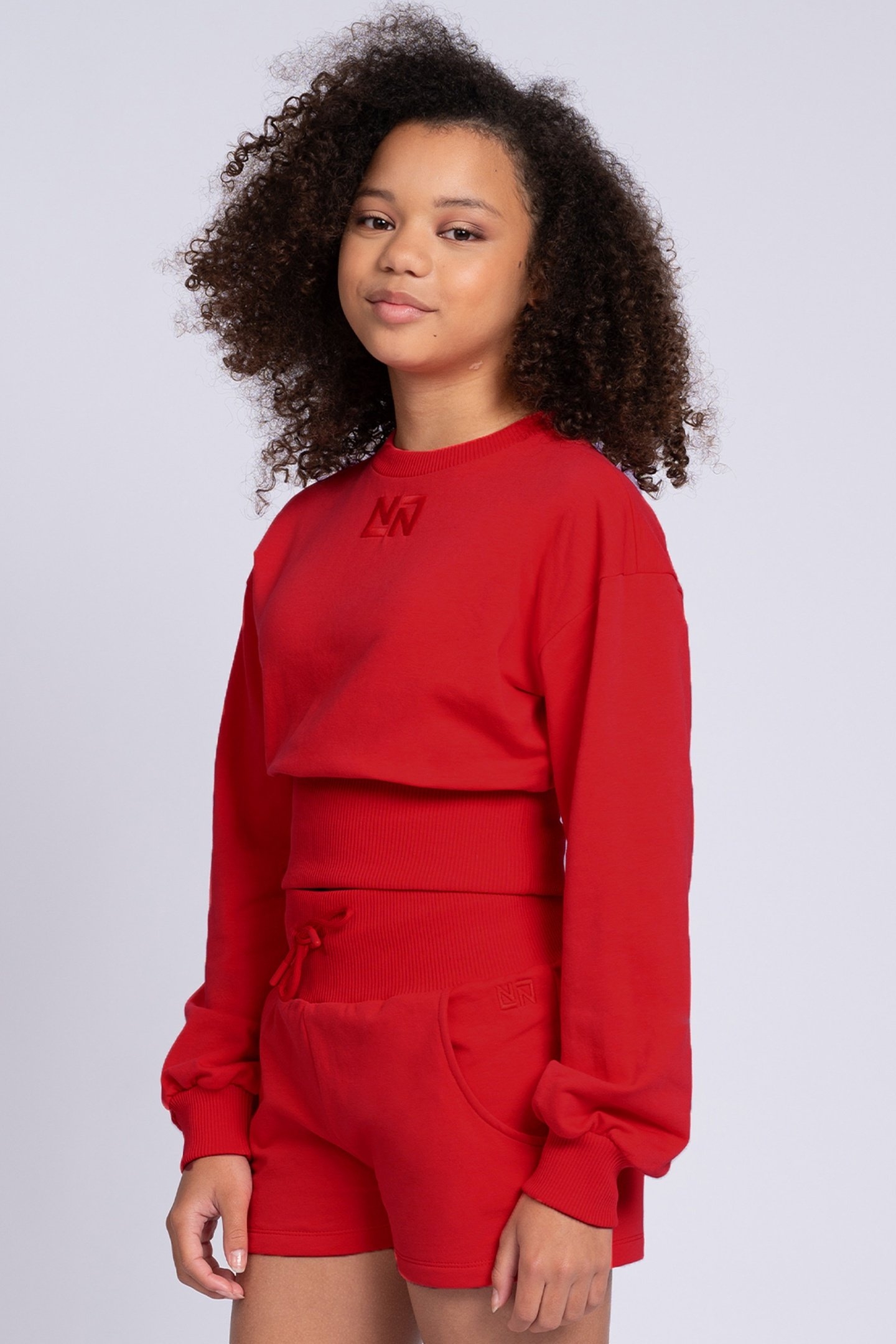 YVI SWEATSHORTS SCARLET 1