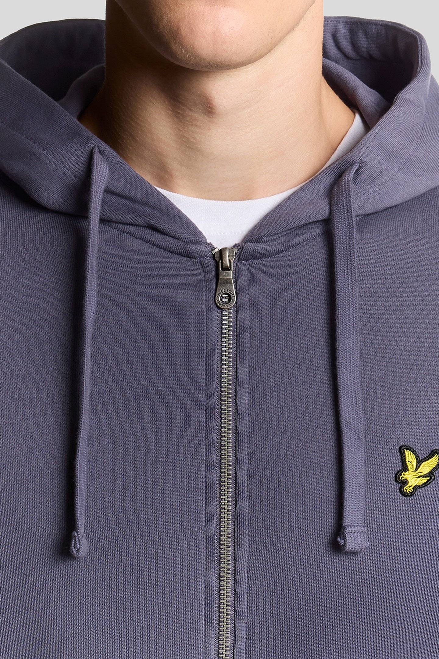 ZIP THROUGH HOODIE GRAYSTONE 5