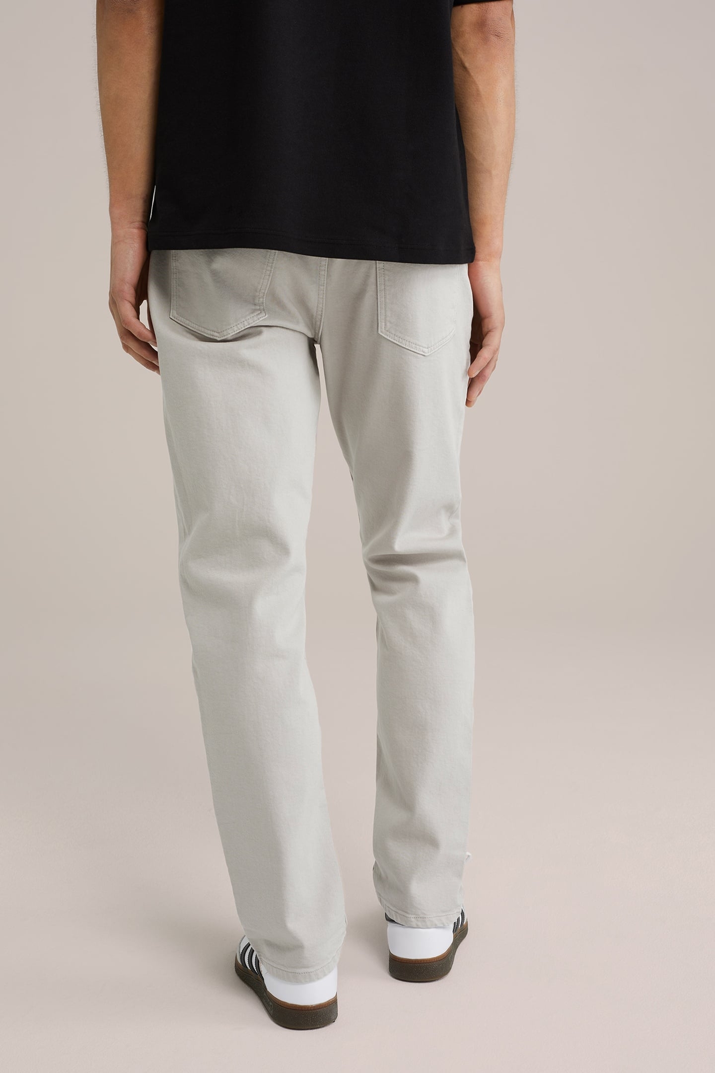 5-POCKET MID WAIST BEIGE 7