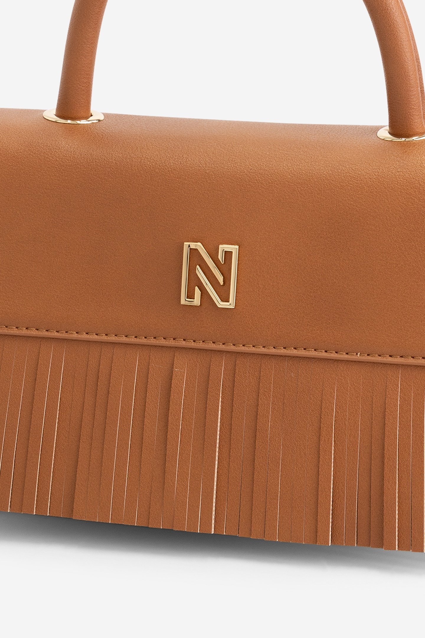 AMNA FRINGE SHOULDER BAG ROSEWOOD 5