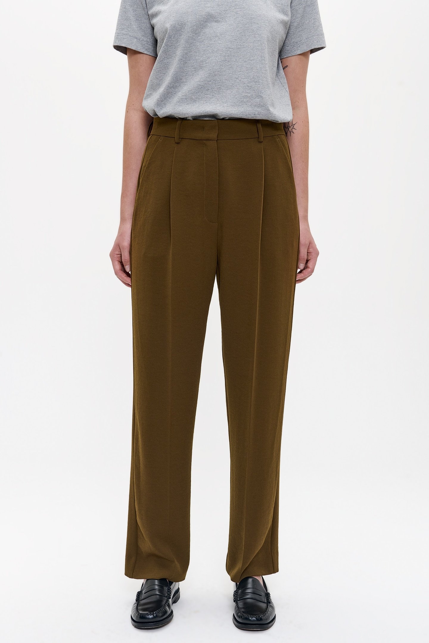 FLOWY DARREN PANTS BRONZE 2