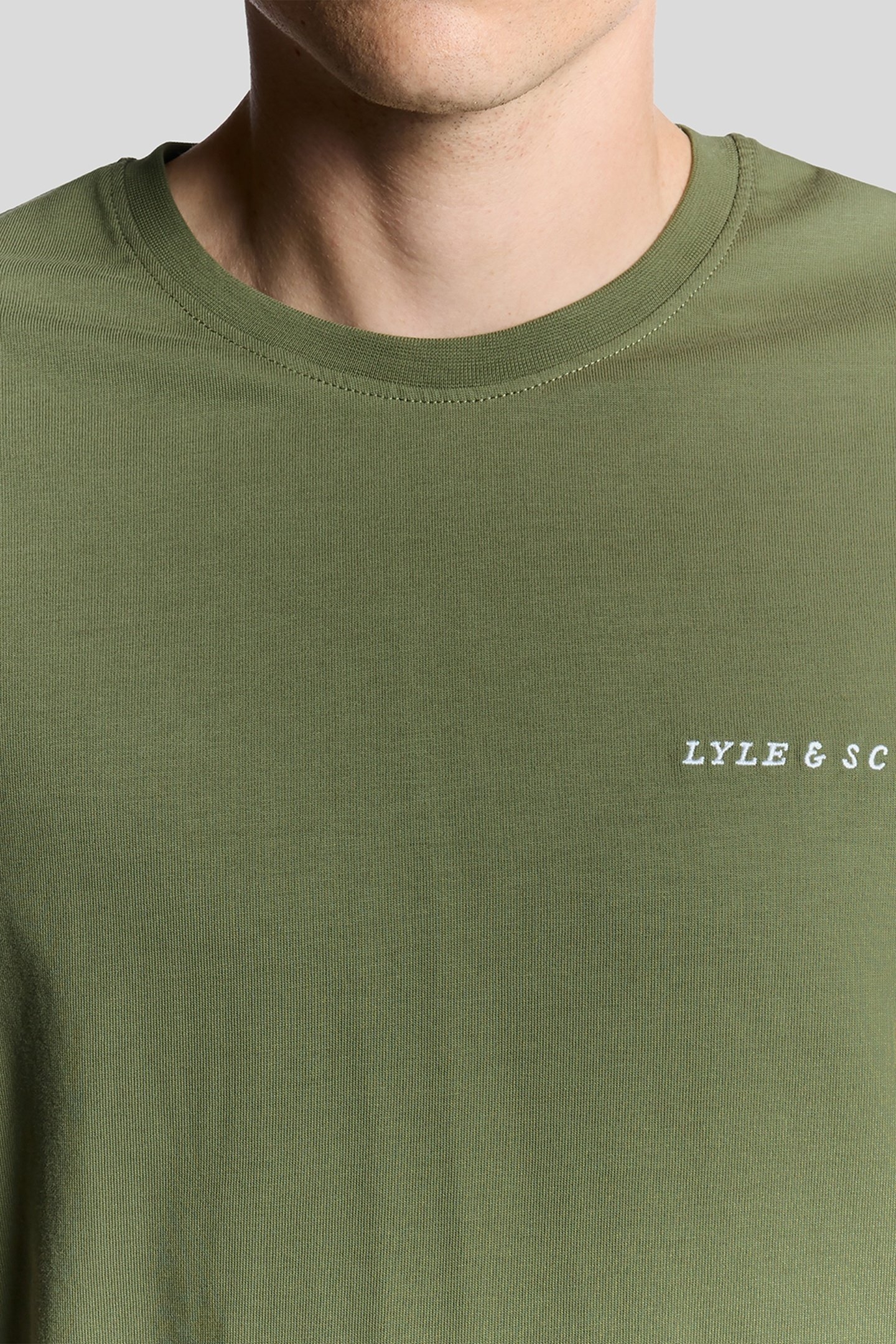 SCRIPT T-SHIRT FATIGUE OLIVE 5