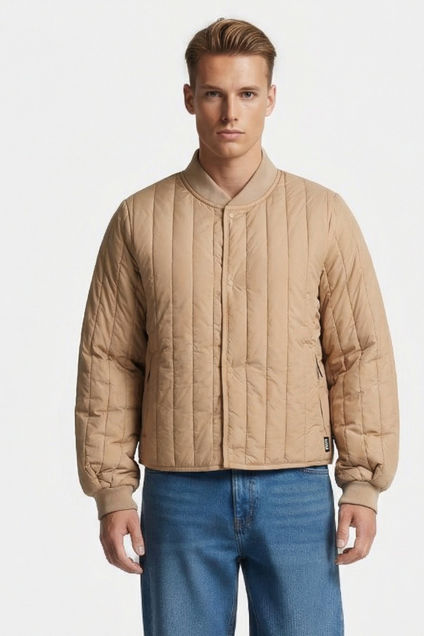 BANJA LINER BOMBER W JACKET T1 SAND UNISEX 5