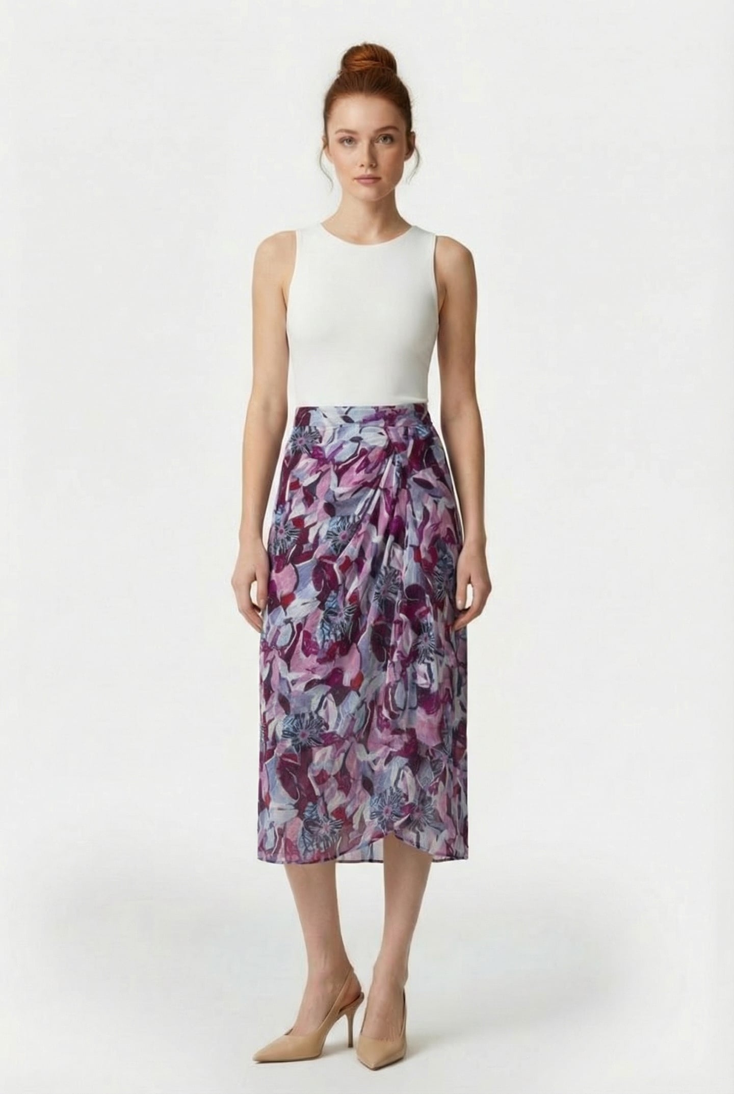 DASSIM SKIRT PURPLE/MULTICO 1