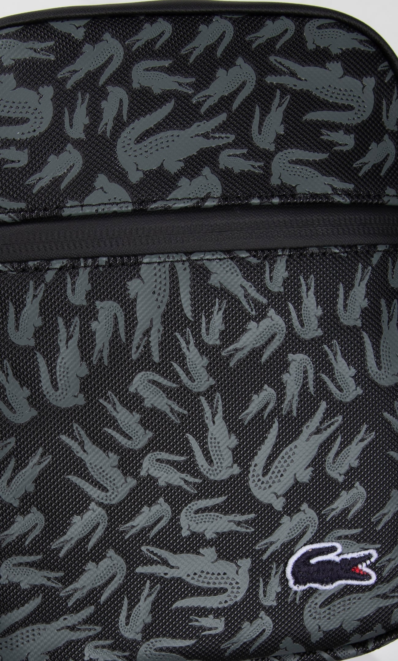 MEN CROSSOVER BAG CAMO CROC NOIR 2
