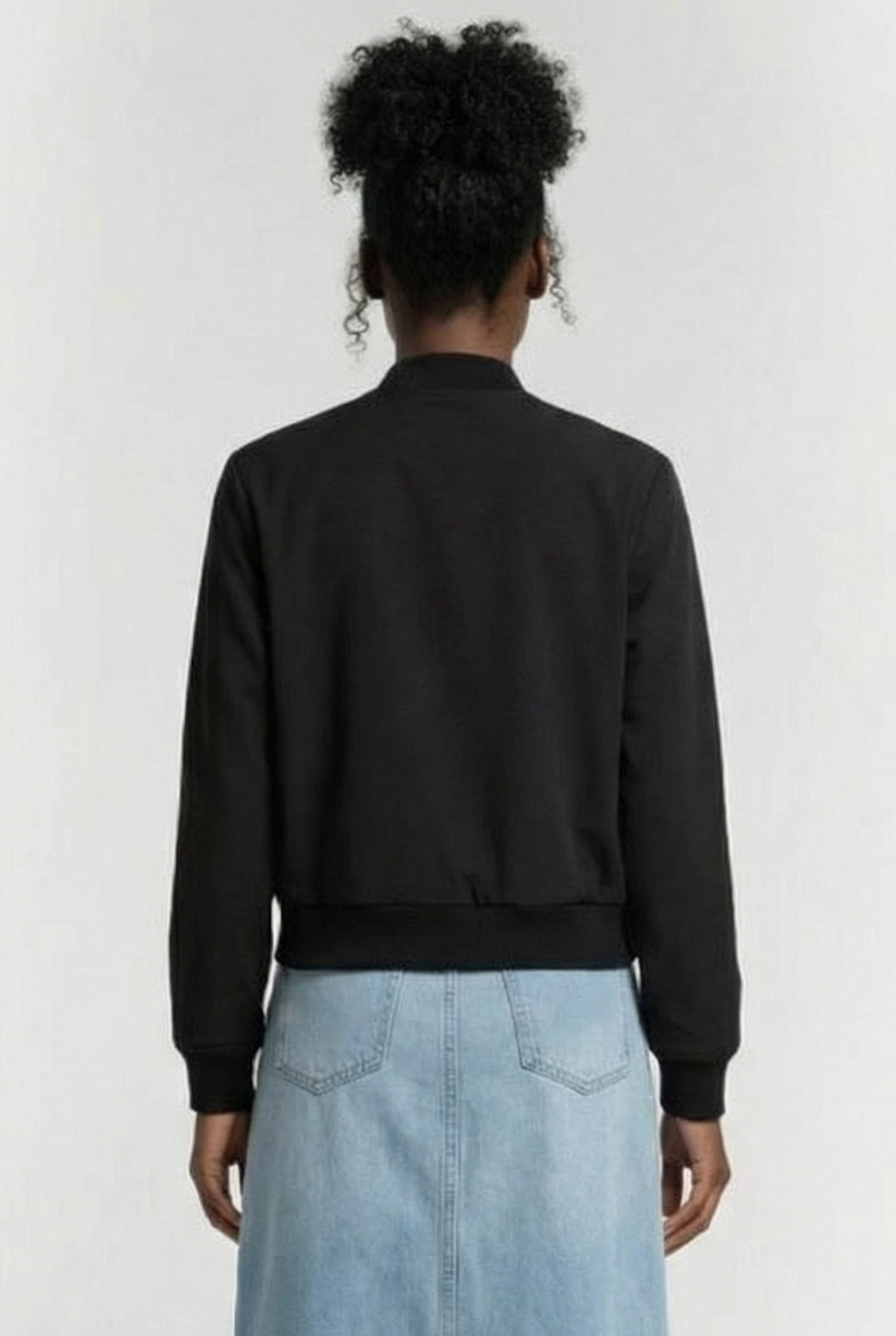 BOMBER UTILITY POCKET JACKET BLACK 3