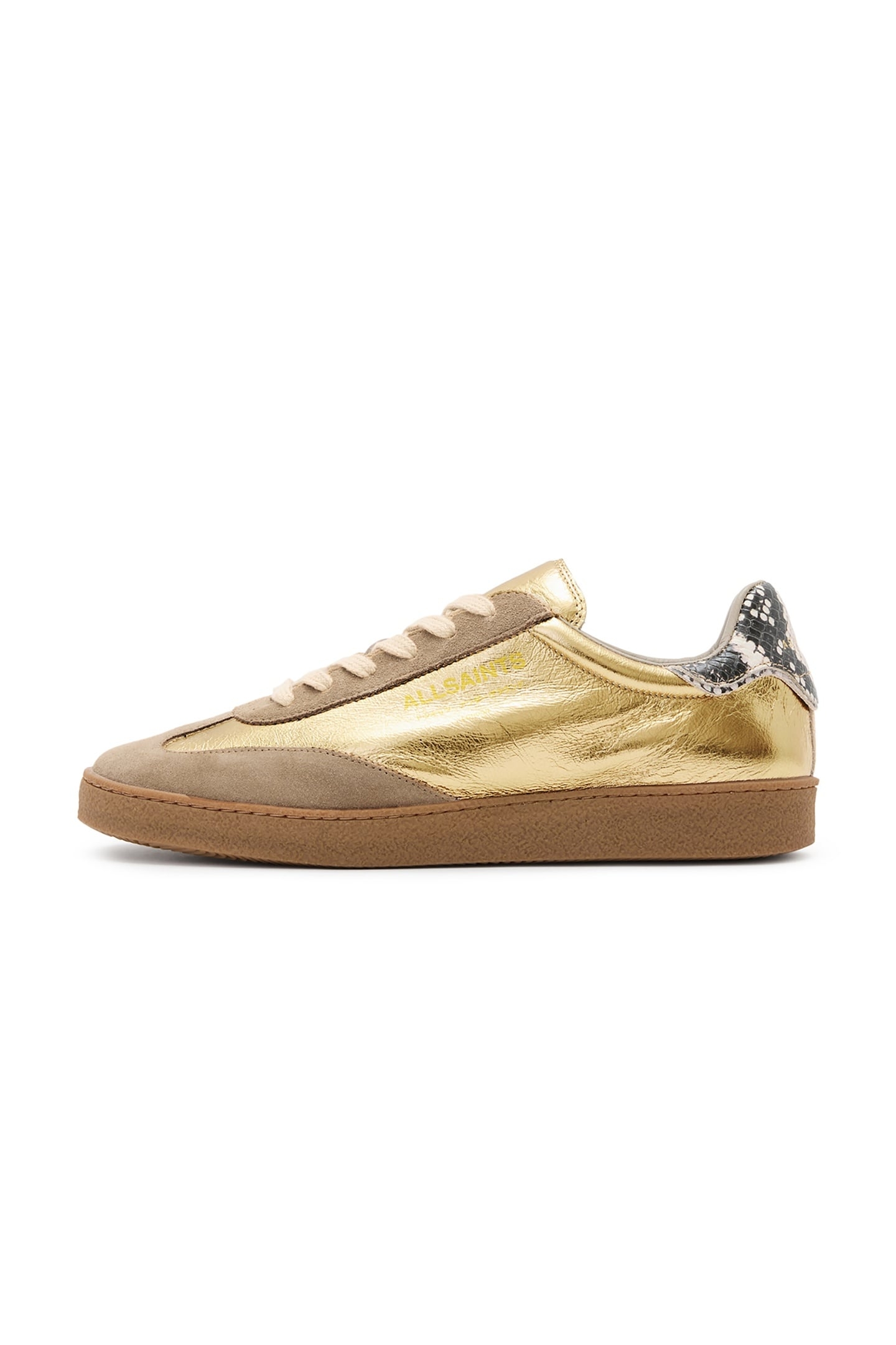 THELMA MET SNEAKER GOLD/SAND BROWN 6