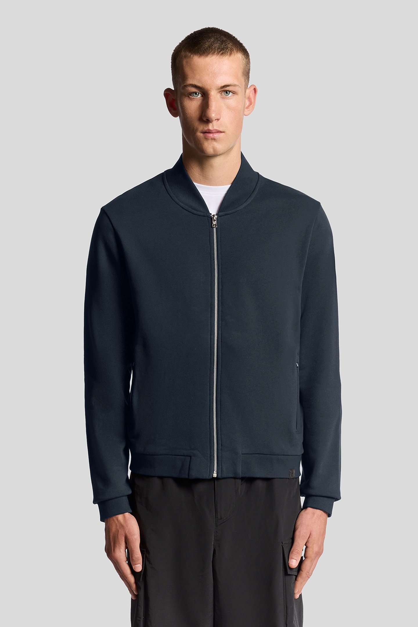 HALF RAGLAN JERSEY BOMBER DARK NAVY 1