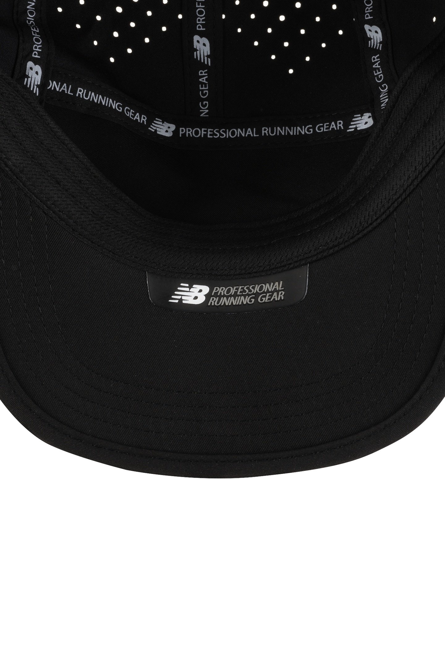 UNISEX 5 PANEL PRO RUN HAT BLACK 3