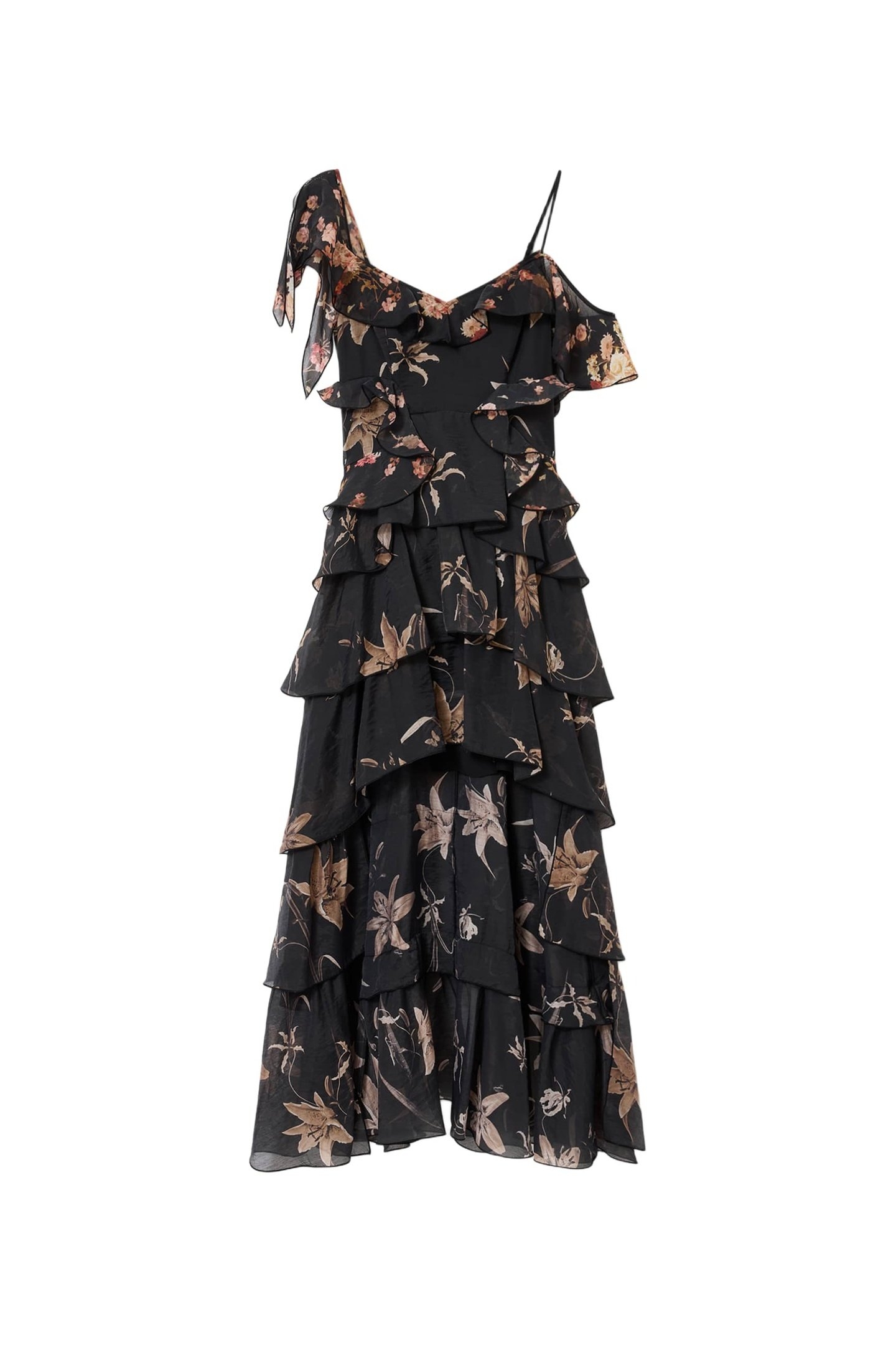 SIENNA DRESS PETRA SEPIA BROWN 5