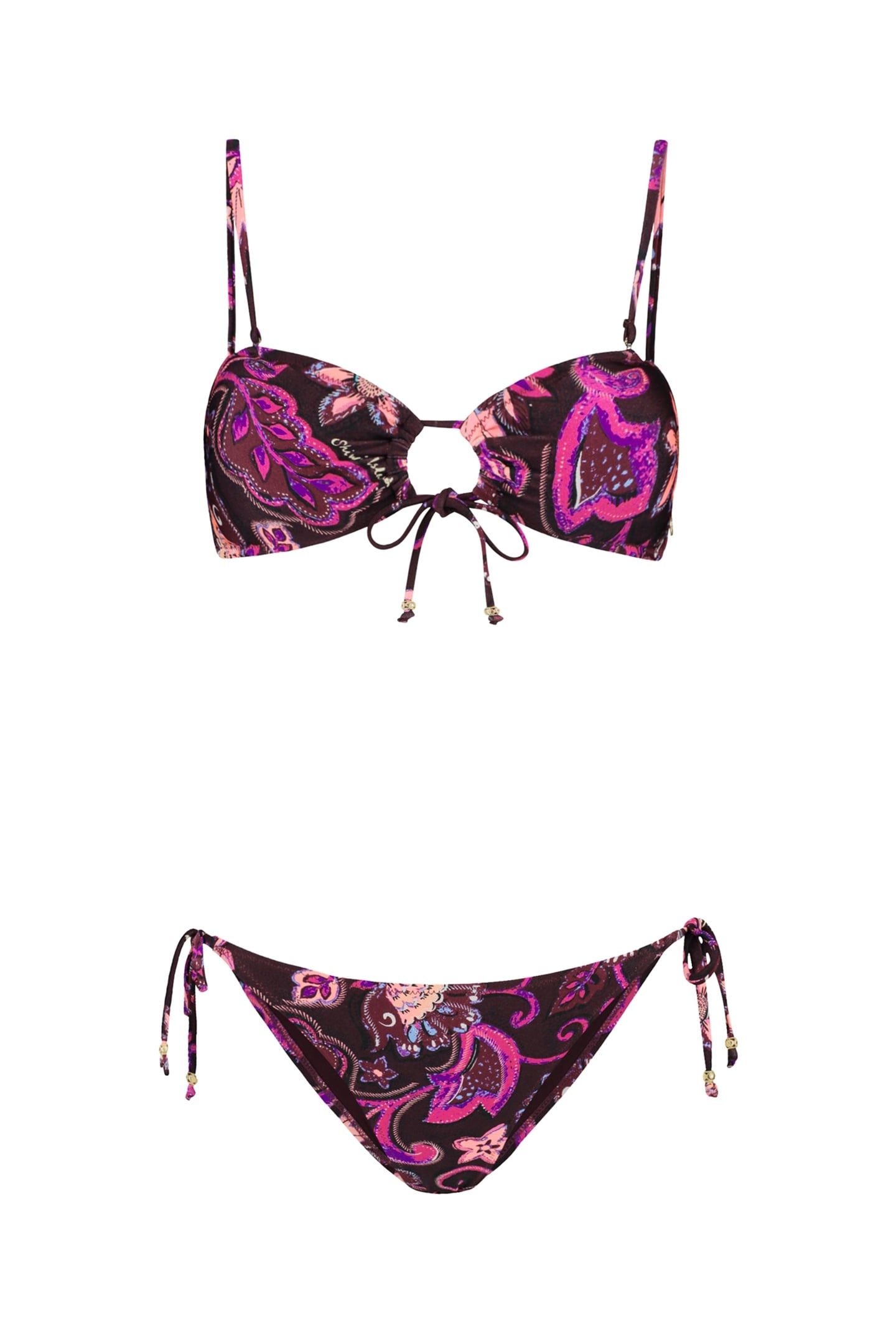ZOE BIKINI SET BOHEMIAN FLOWER PURPLE BOHEMIAN FLOWER 7