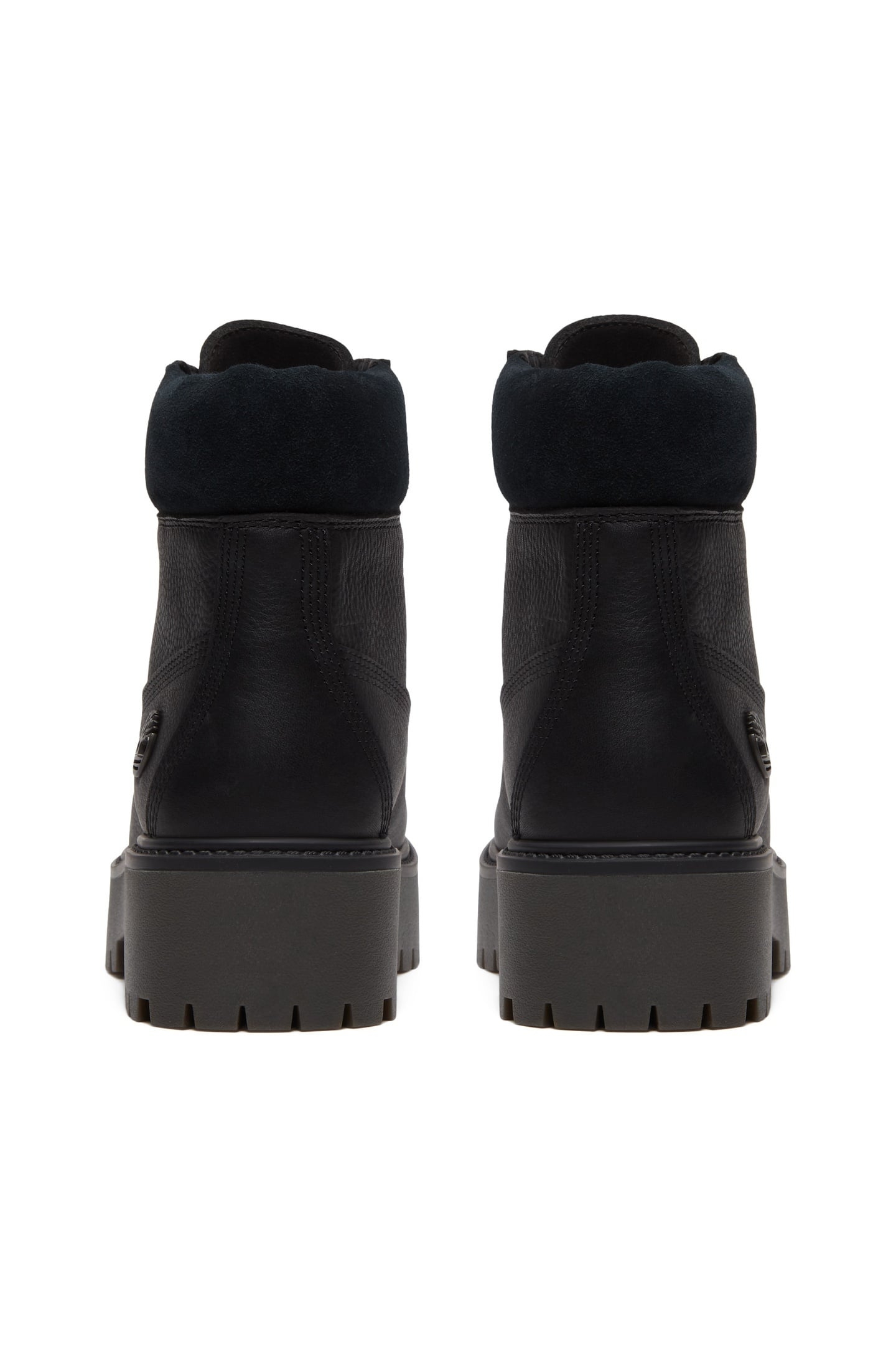 STONE STREET 6 INCH LACE UP WATERPROOF BOOT BLACK FULL GRAIN 4