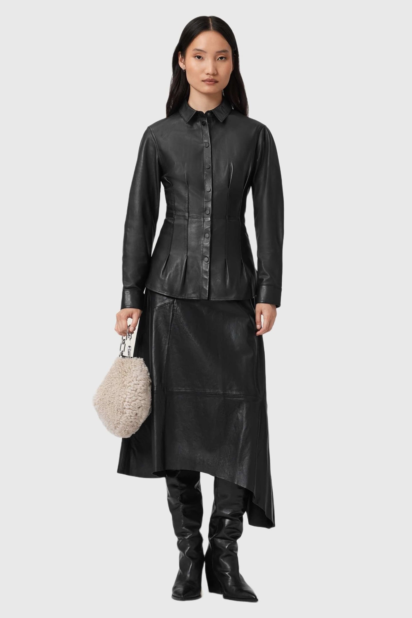 GIA LEA SKIRT BLACK 3