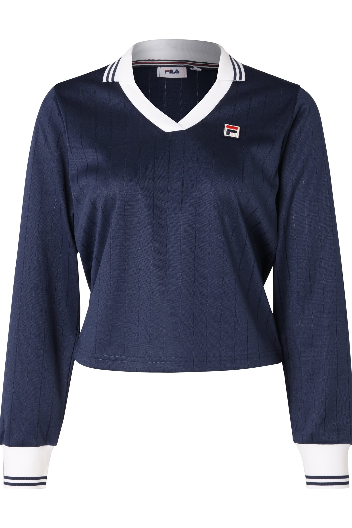 LAWE LONGSLEEVE POLO BLACK IRIS 4