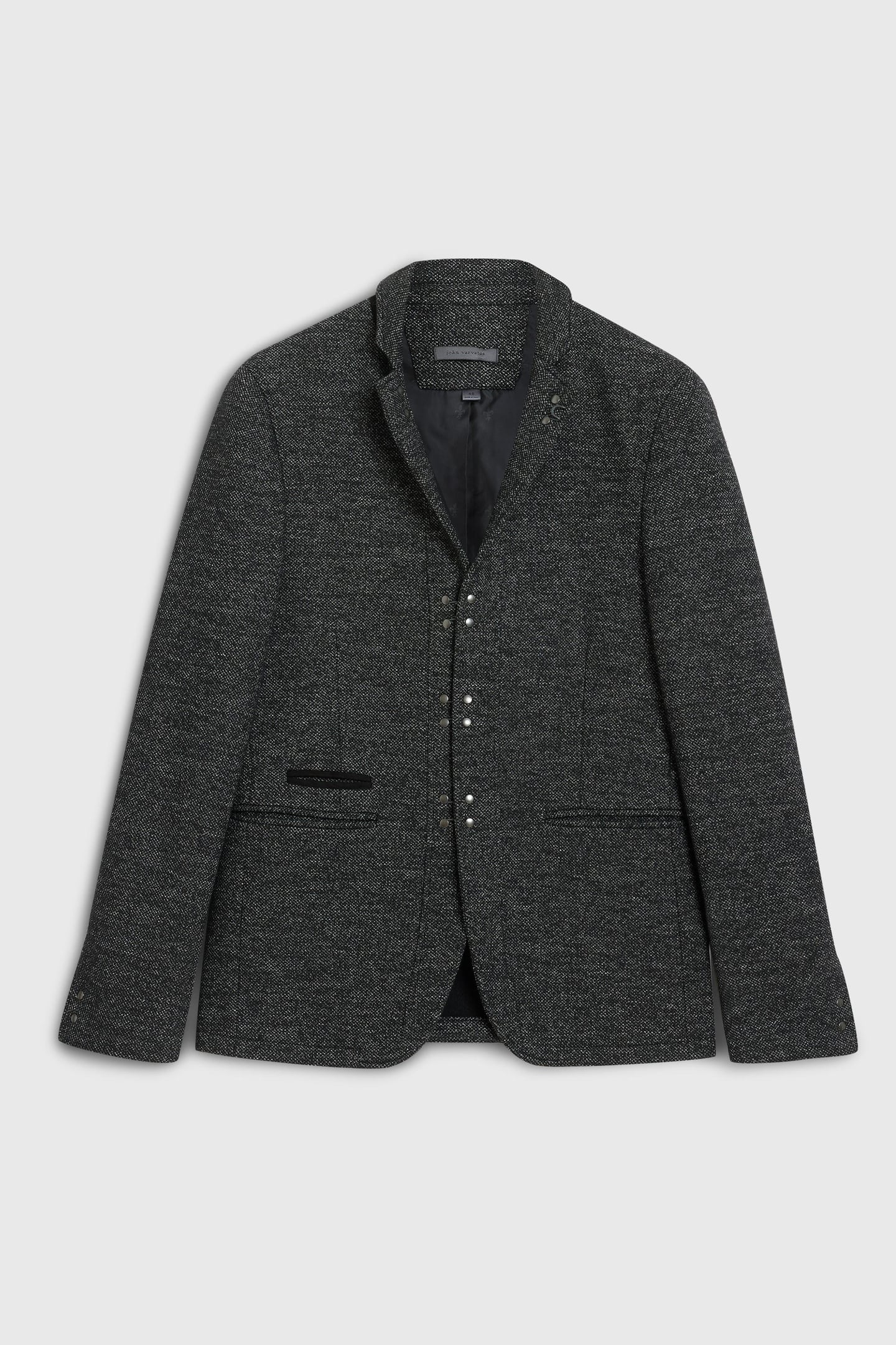 WALLACE HOOK AND BAR JACKET STEEL GREY 2