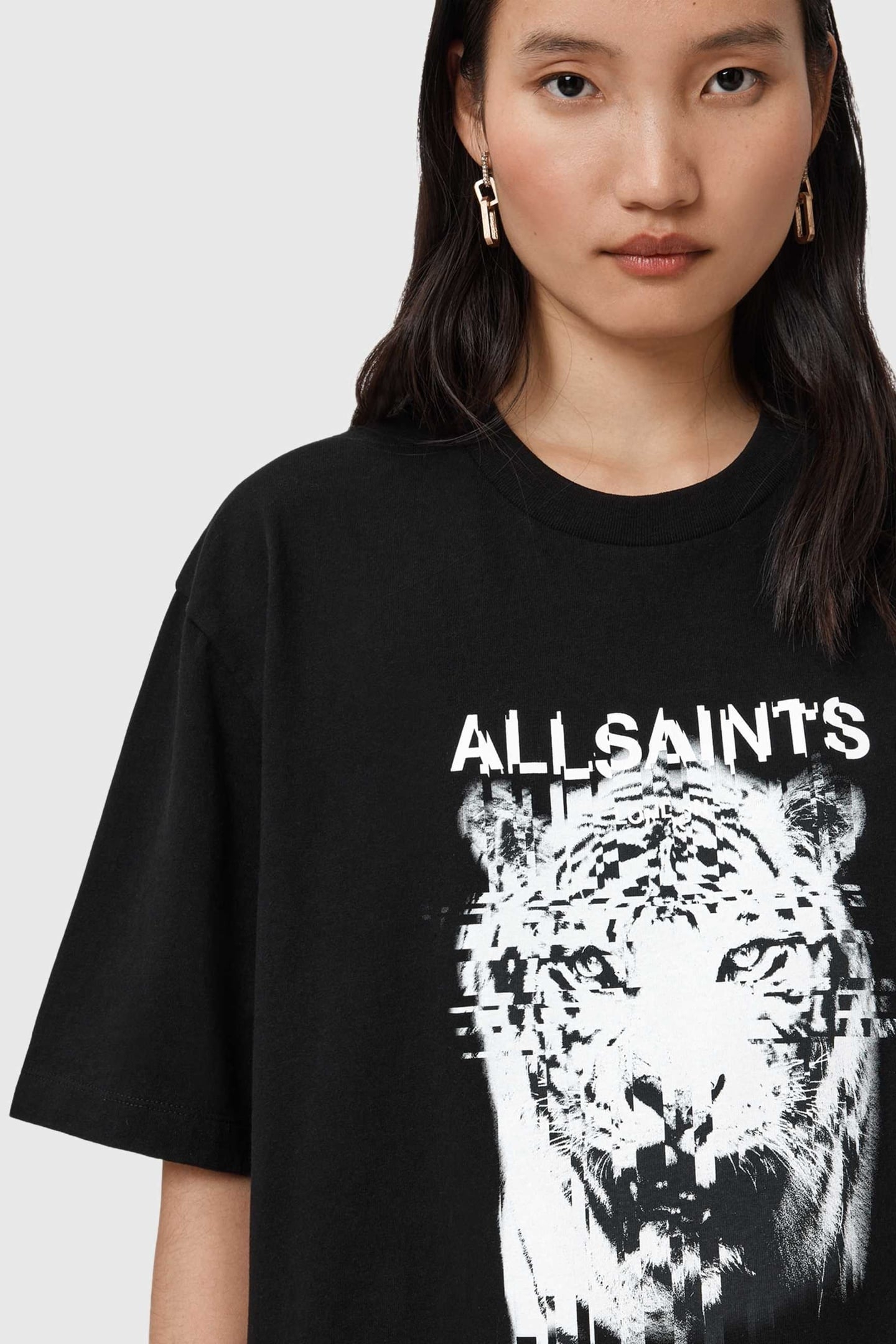 STATIC TEE DRESS BLACK 6